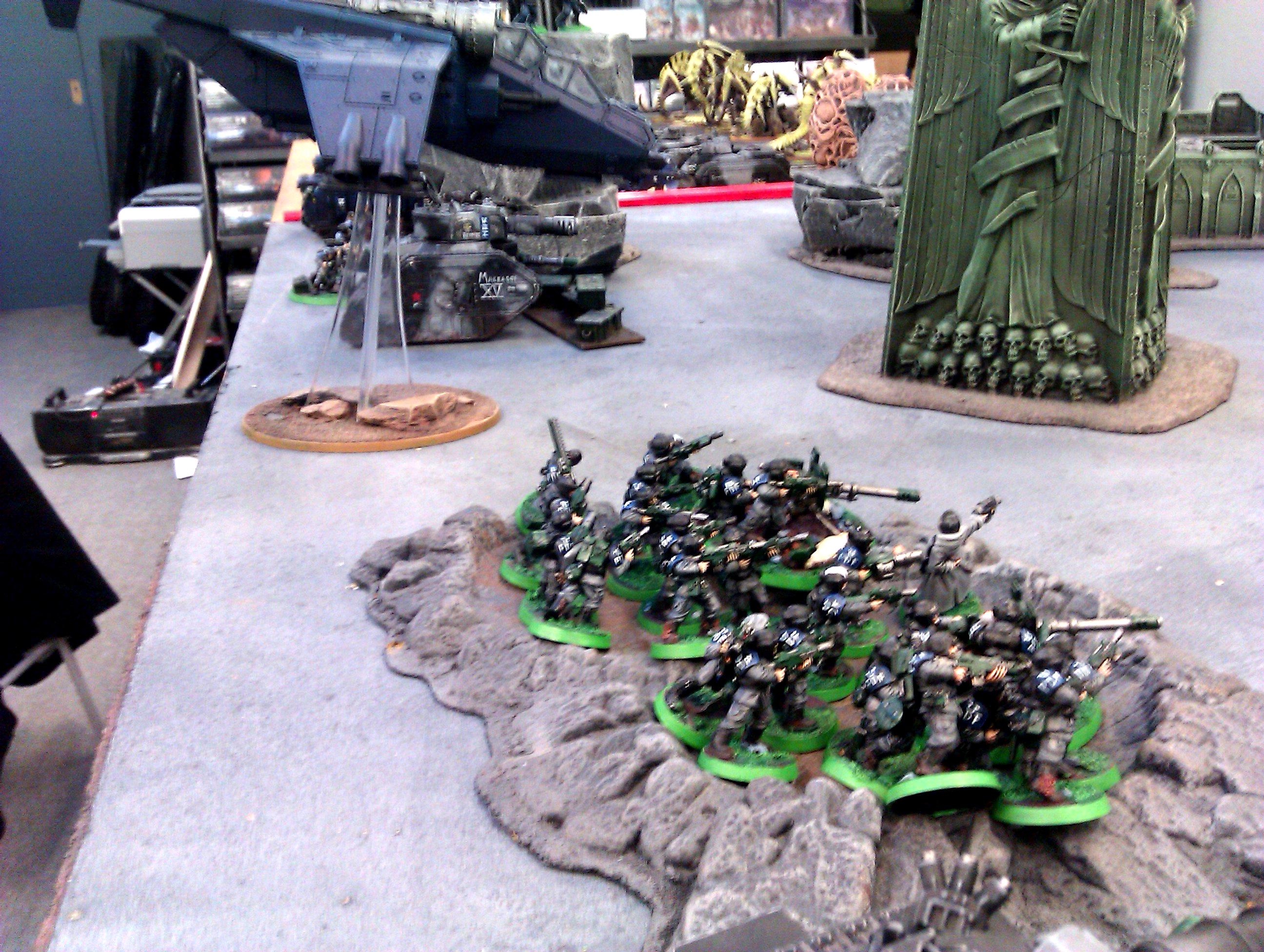 Battle Report, Imperial Guard, Pdf, Space Marines, Tyranids, Ultramarines