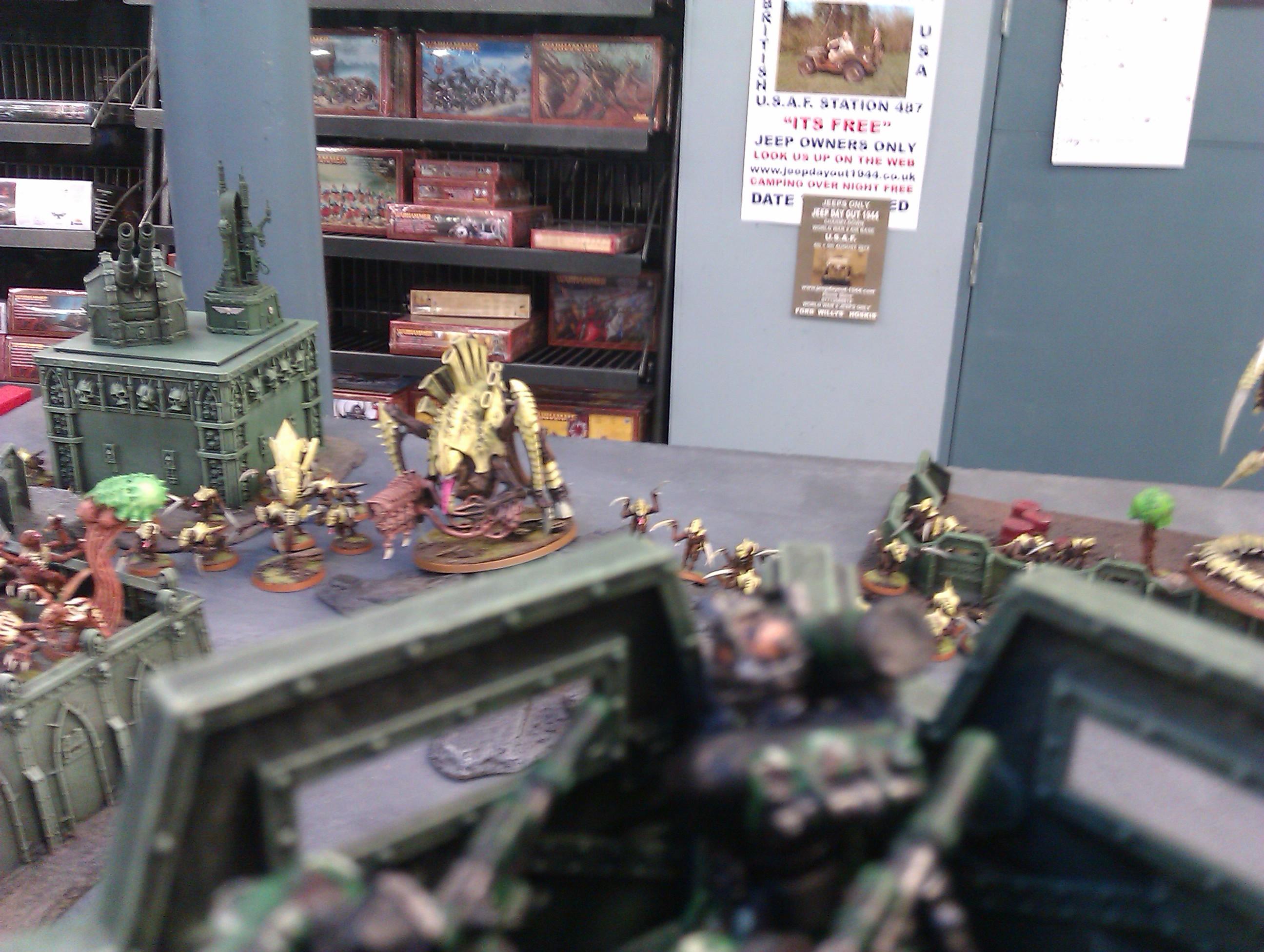 Battle Report, Imperial Guard, Pdf, Space Marines, Tyranids, Ultramarines