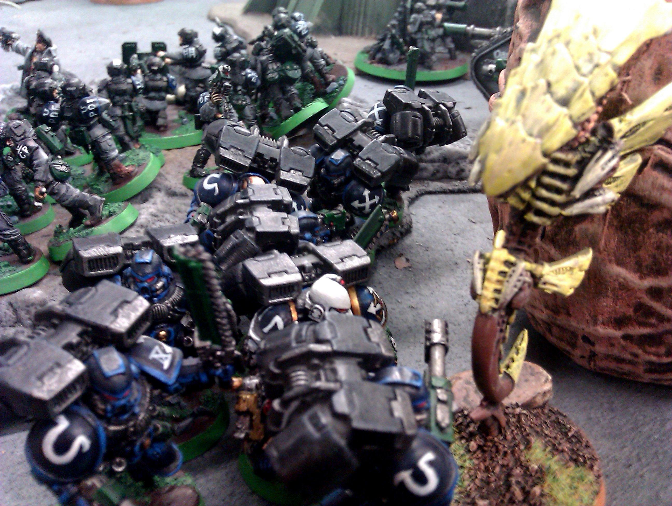 Battle Report, Imperial Guard, Pdf, Space Marines, Tyranids, Ultramarines