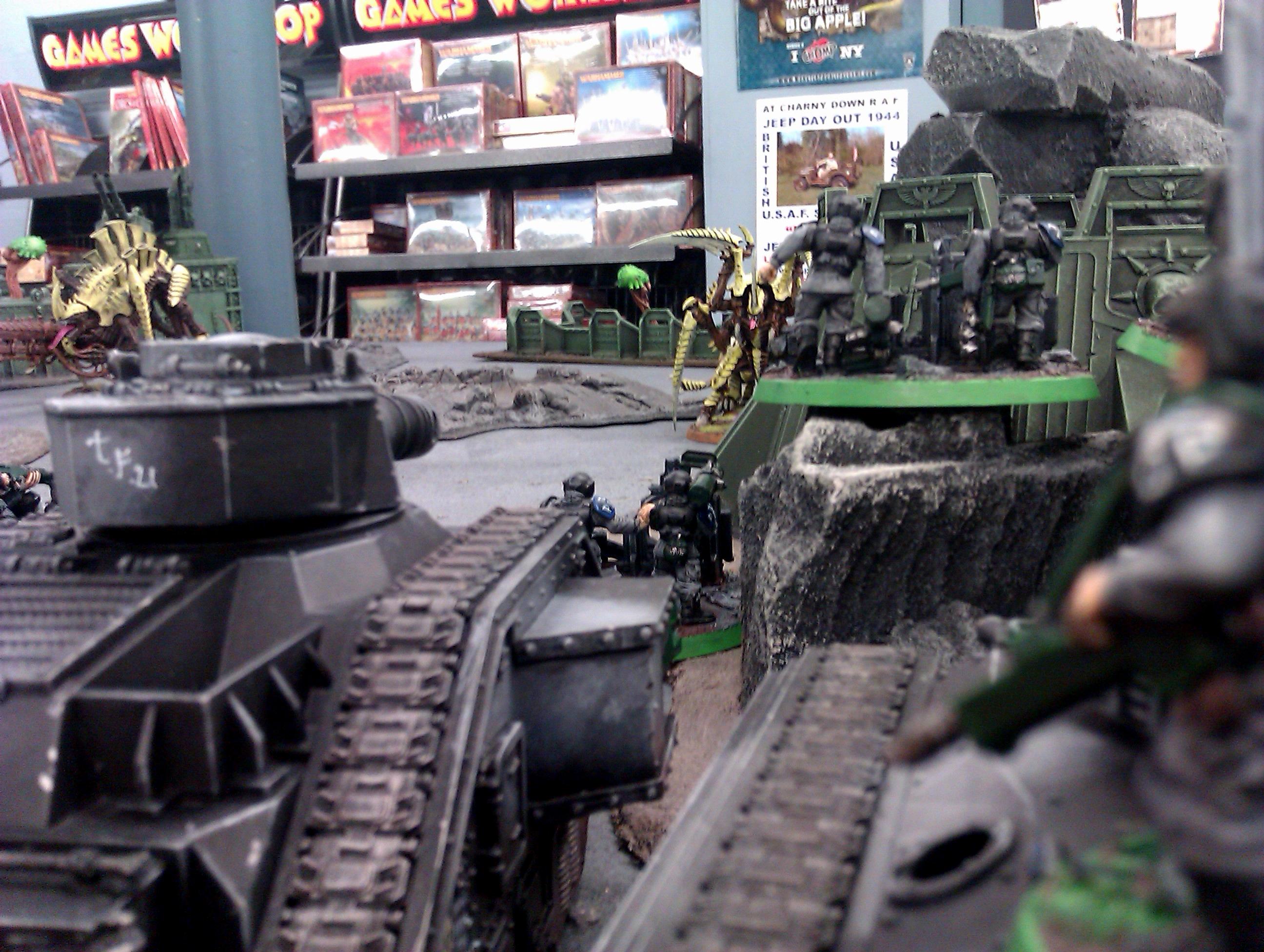 Battle Report, Imperial Guard, Pdf, Space Marines, Tyranids, Ultramarines