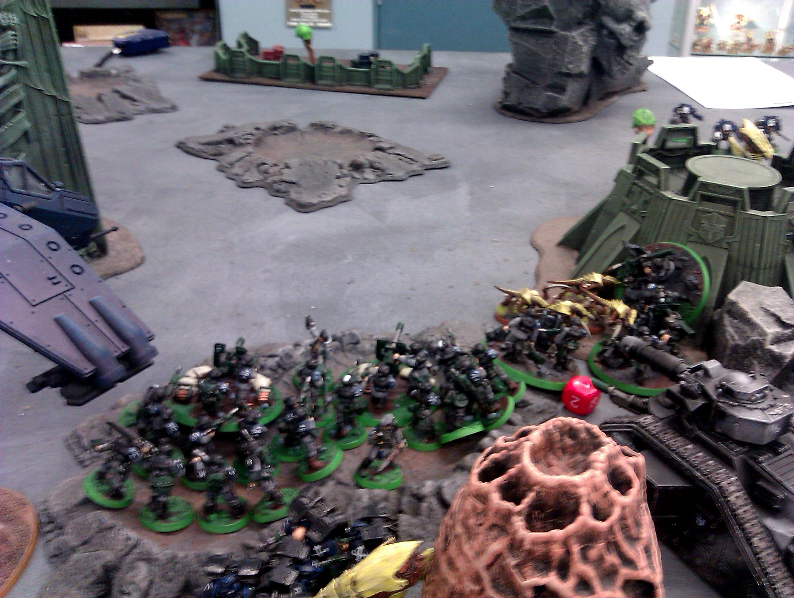 Battle Report, Imperial Guard, Pdf, Space Marines, Tyranids, Ultramarines