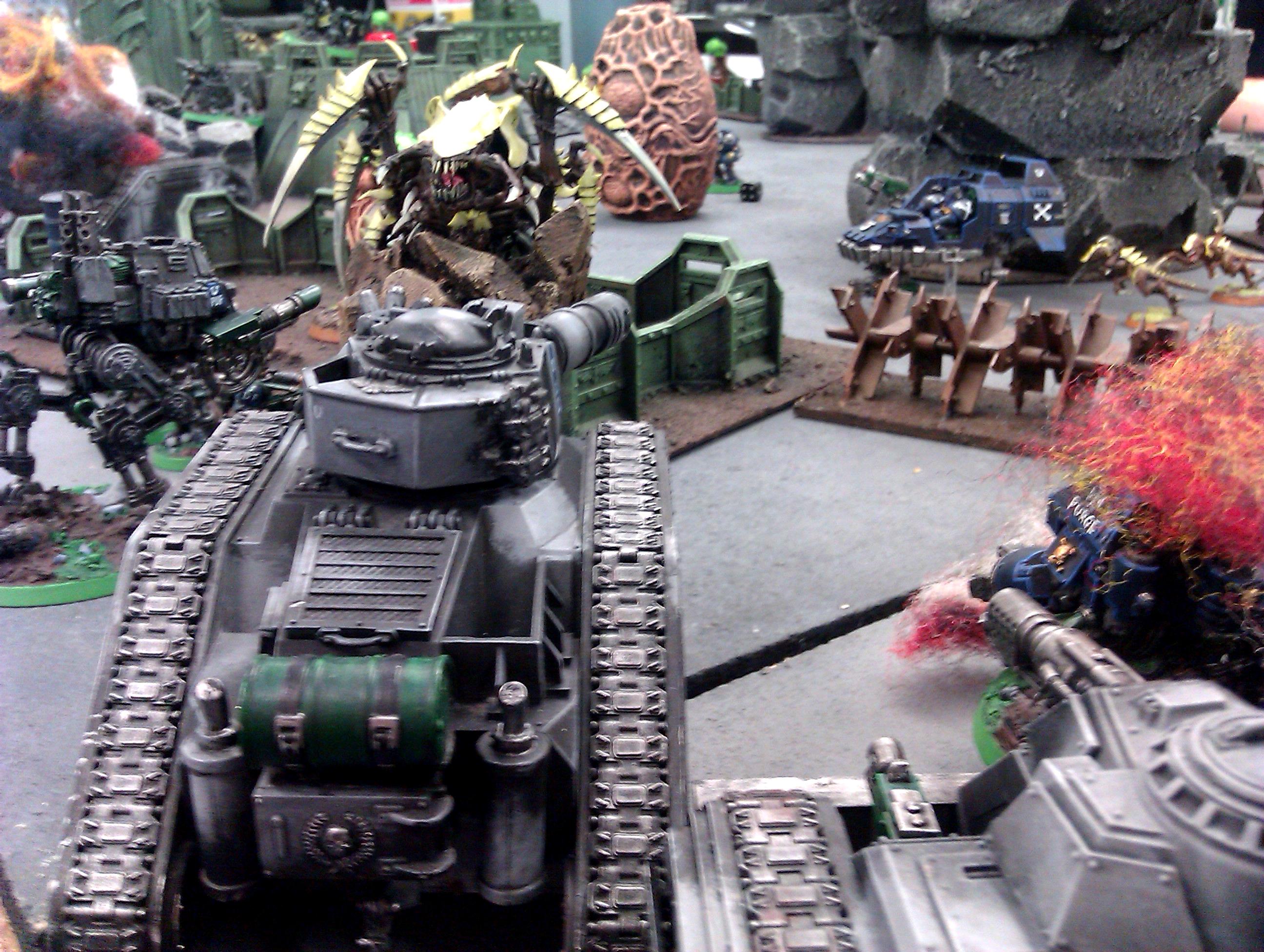 Battle Report, Imperial Guard, Pdf, Space Marines, Tyranids, Ultramarines