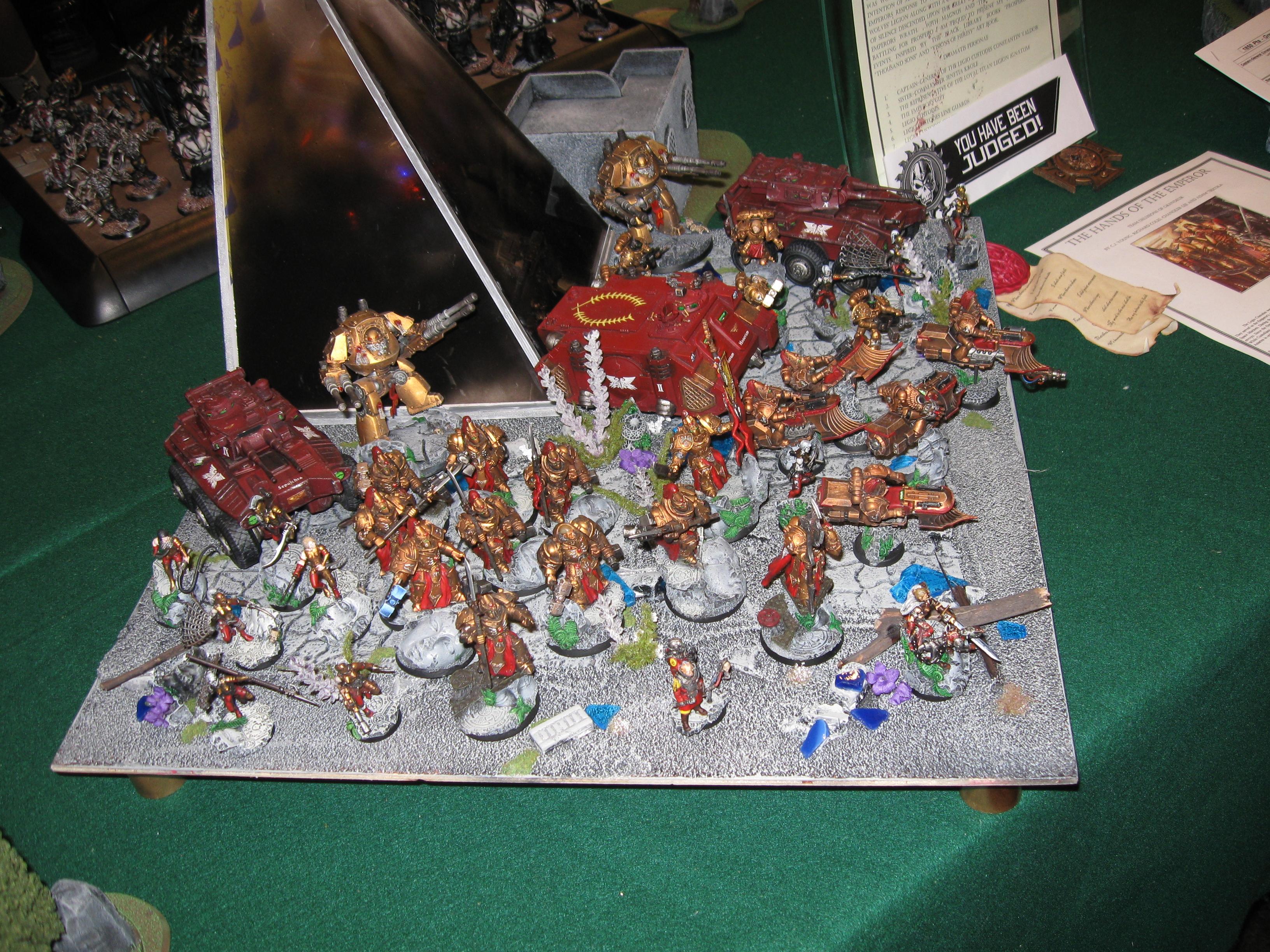 Adepticon 2012, Custodes, Tabletop