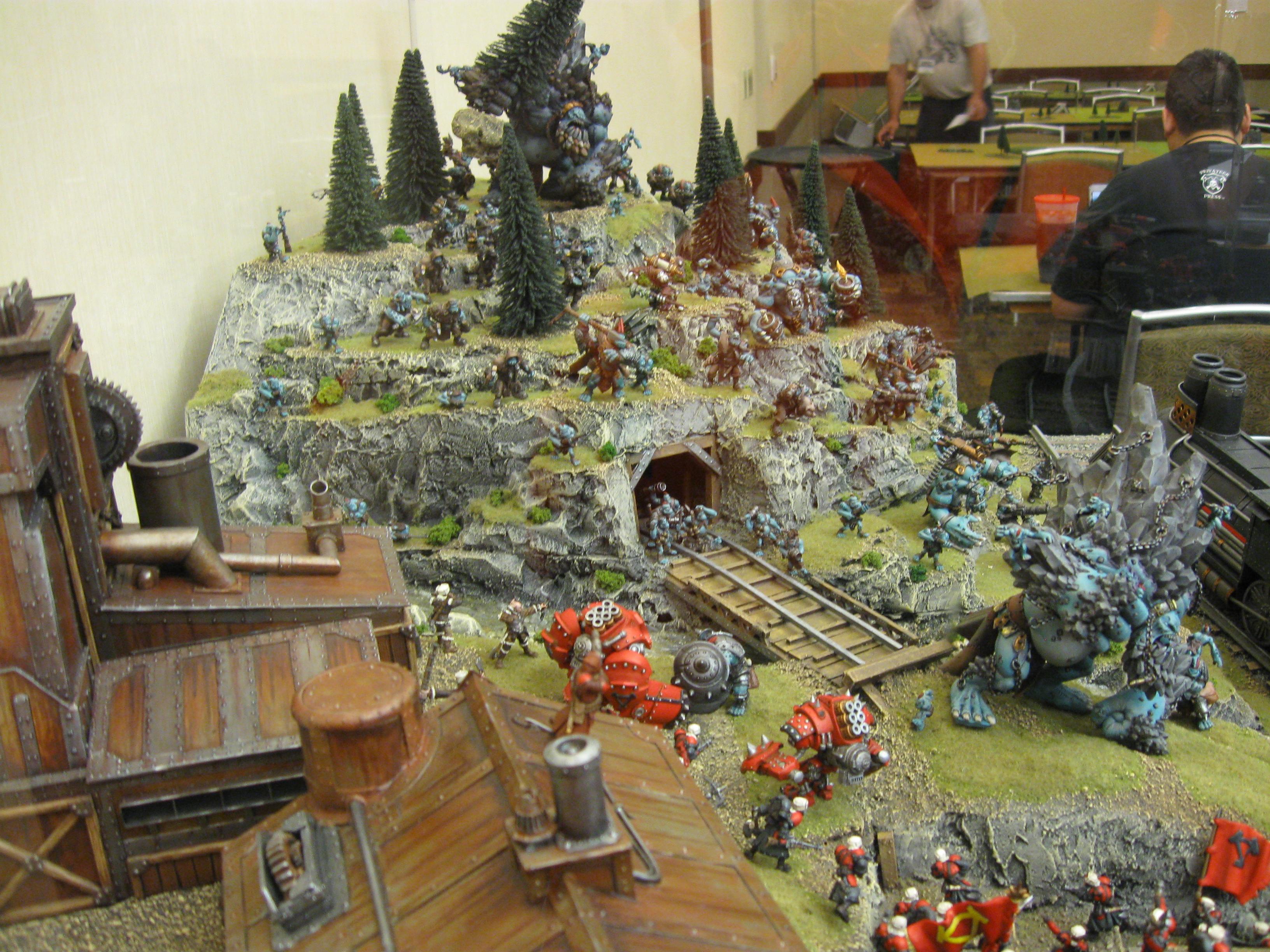 Adepticon 2012, Display, Game Table, Steampunk, Warmachine