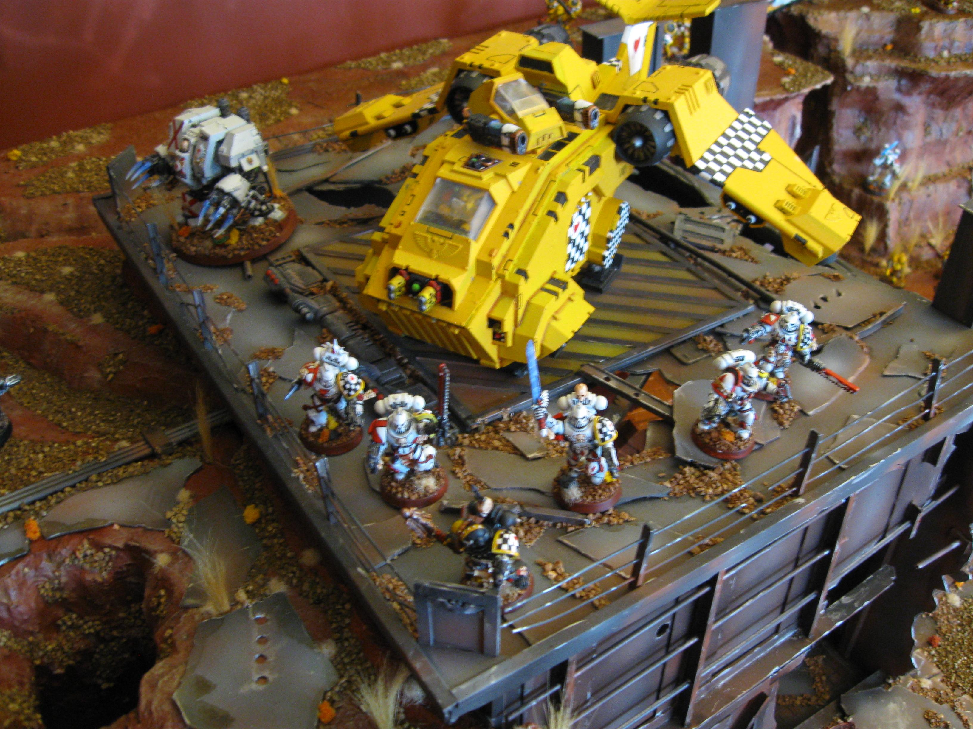 30k, Adepticon 2012, Chaplain, Death Company, Display, Dreadnought, Lamenters, Ruins, Wardens Of The Maelstrom