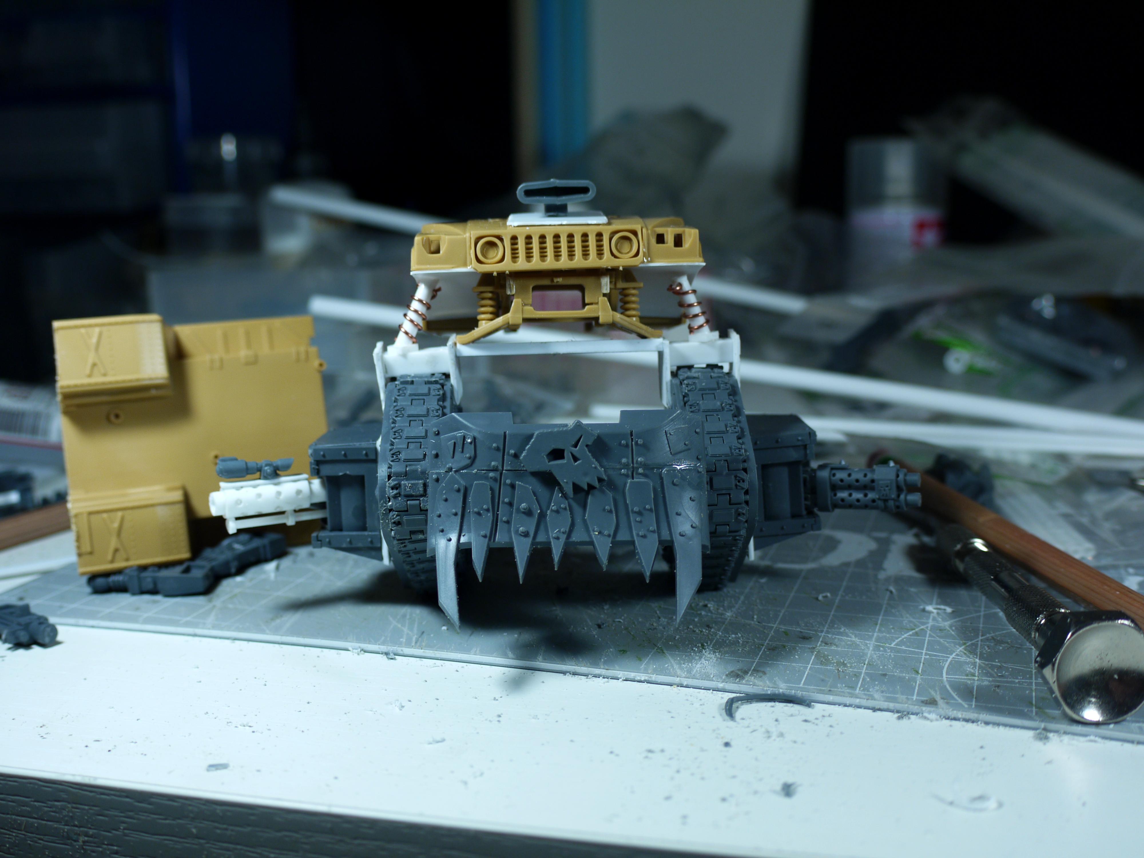 Truk 2 WIP dakka front