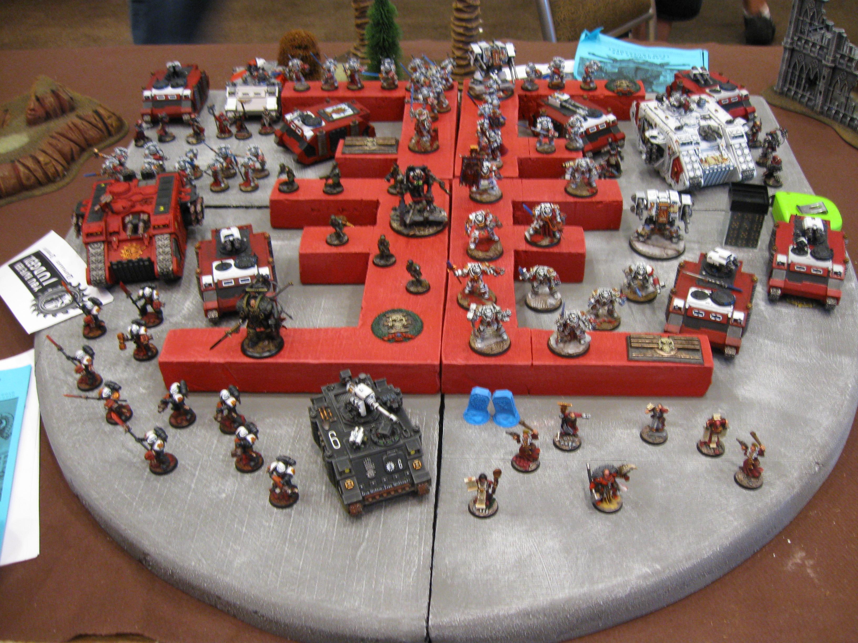 Adepticon 2012, Army, Display, Display Board, Grey Knights, Inquistion