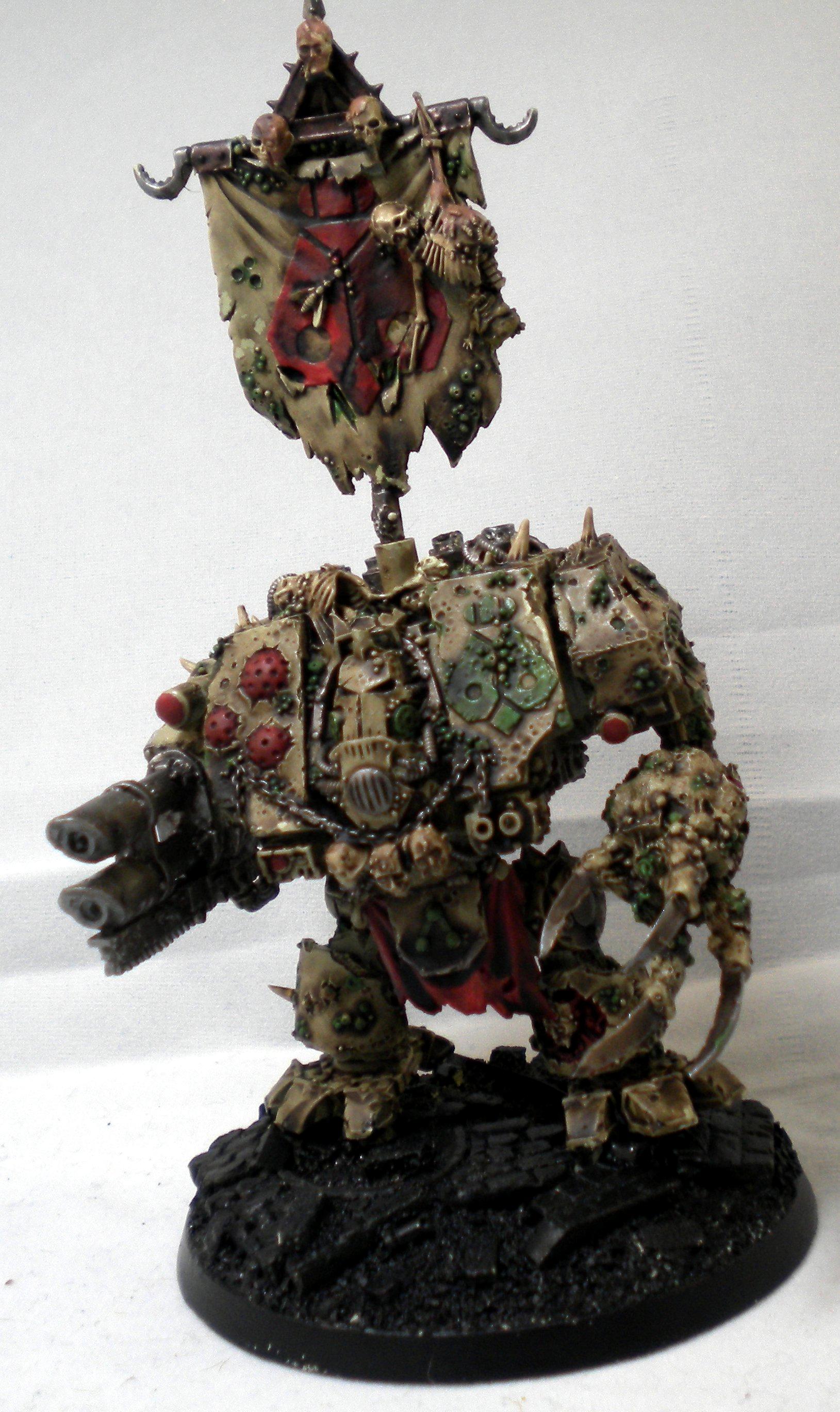 Death Guard, Dreadnought, Nurgle, Plague Marines