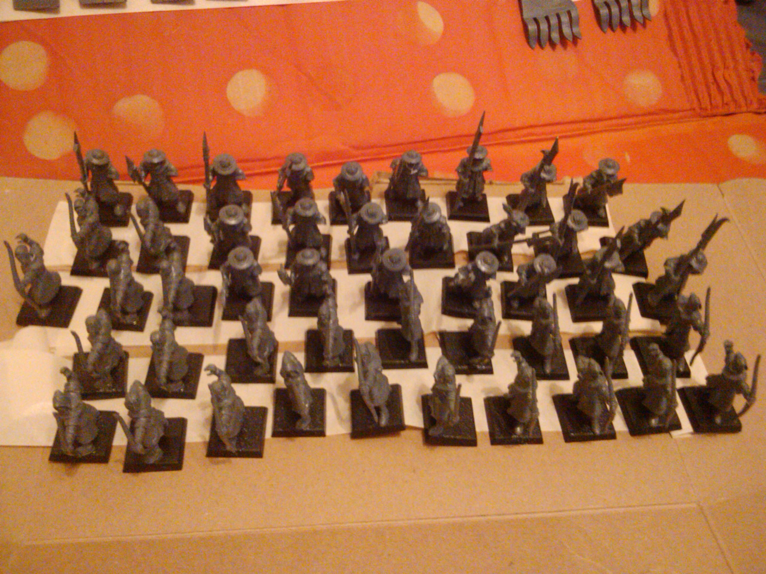 Archers, Bretonnians, Build, Grail, Hobby, Knights, Men At Arms, Painting, Peasant, Pegasus, Warhammer Fantasy, Wf