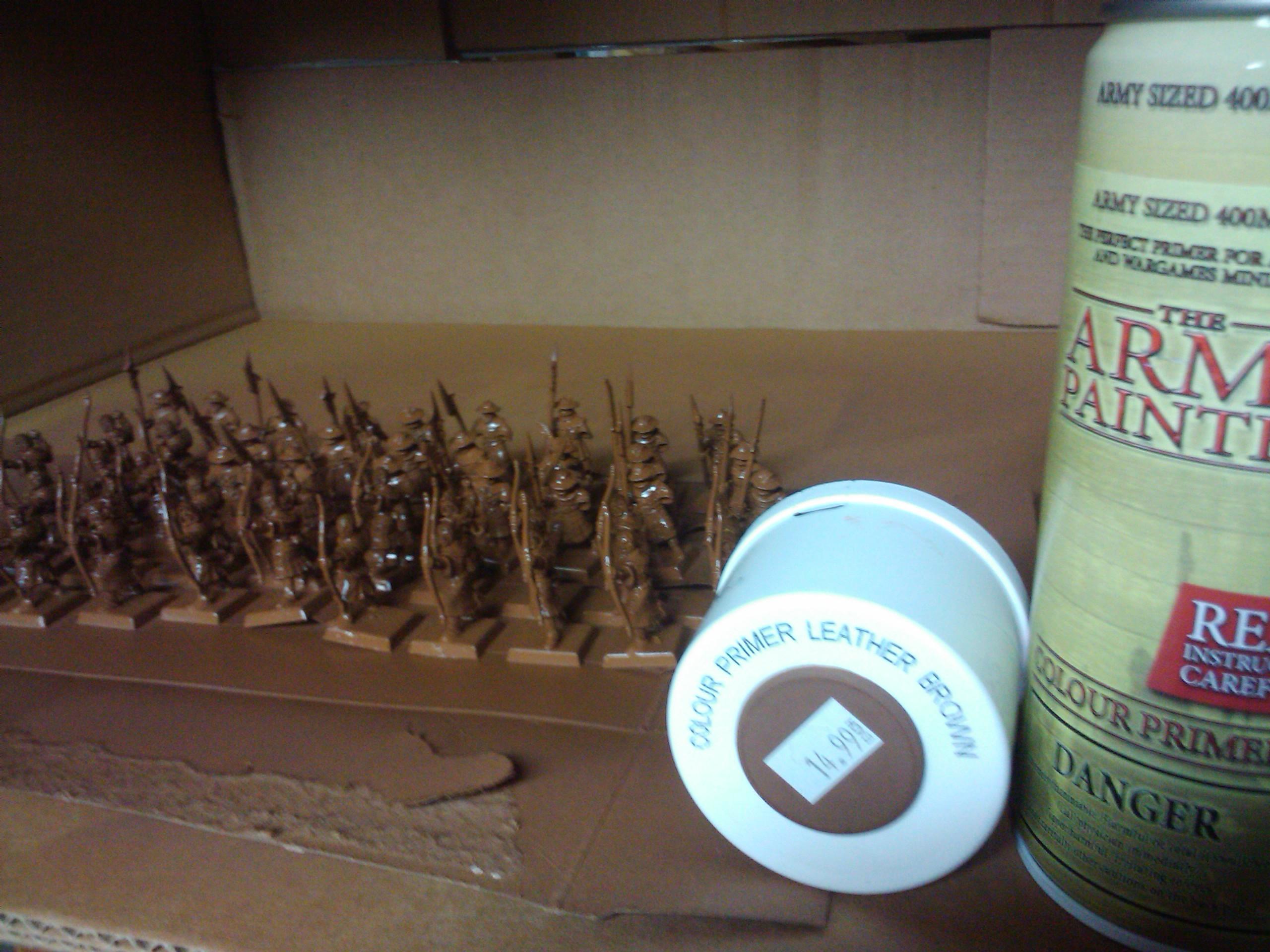Archers, Bretonnians, Build, Grail, Hobby, Knights, Men At Arms, Painting, Peasant, Pegasus, Warhammer Fantasy, Wf