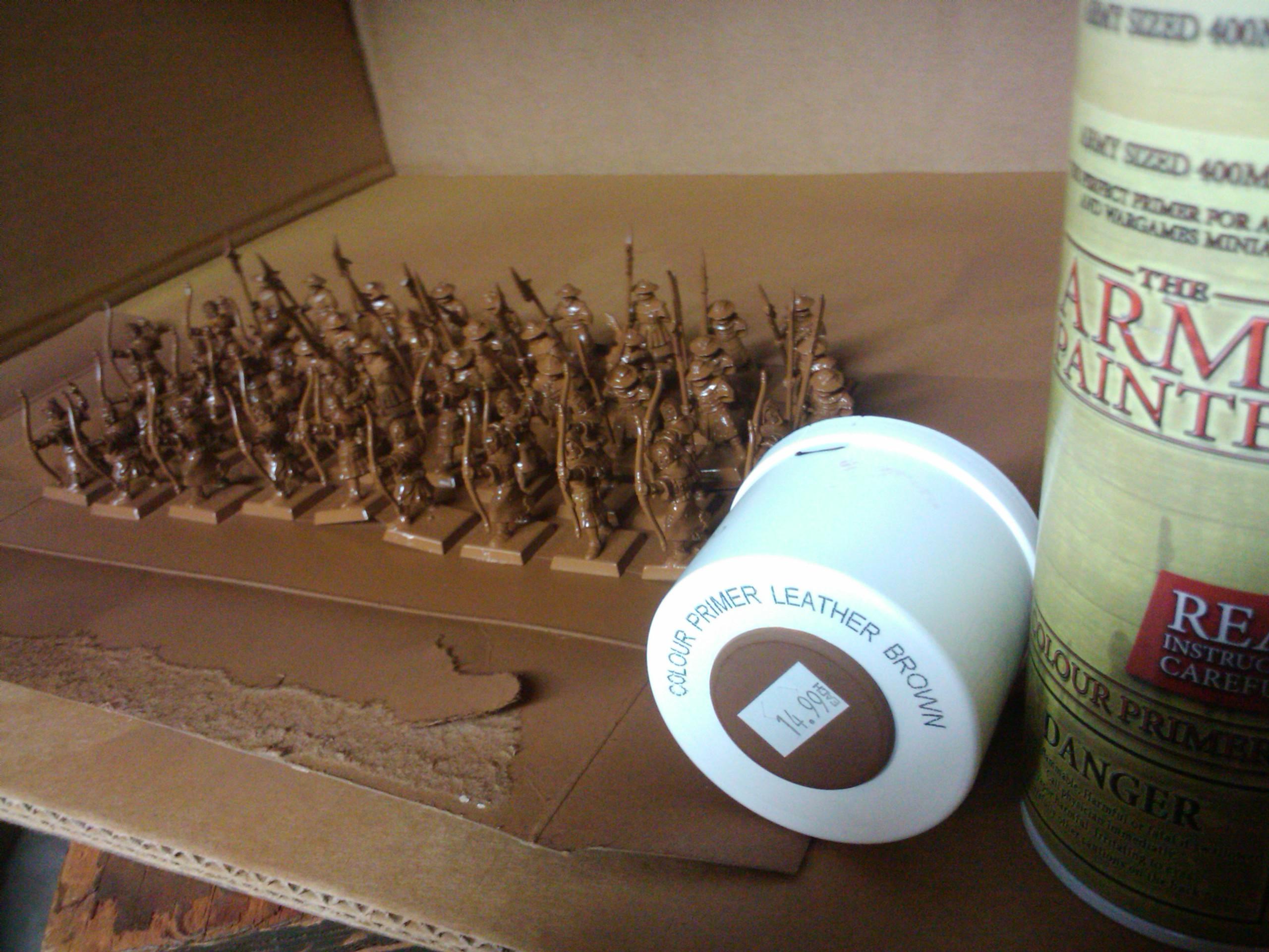 Archers, Bretonnians, Build, Grail, Hobby, Knights, Men At Arms, Painting, Peasant, Pegasus, Warhammer Fantasy, Wf