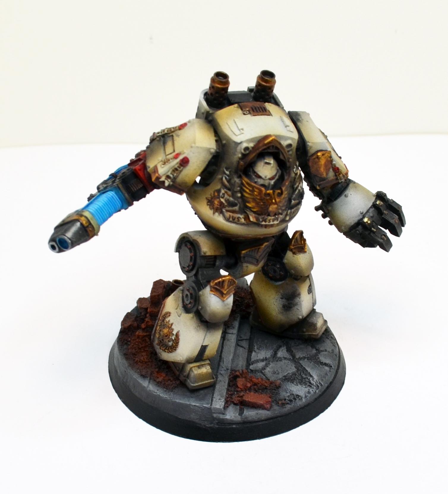 Contemptor, Dreadnought, Dusk Wolves, Space Marines, Warhammer 30k