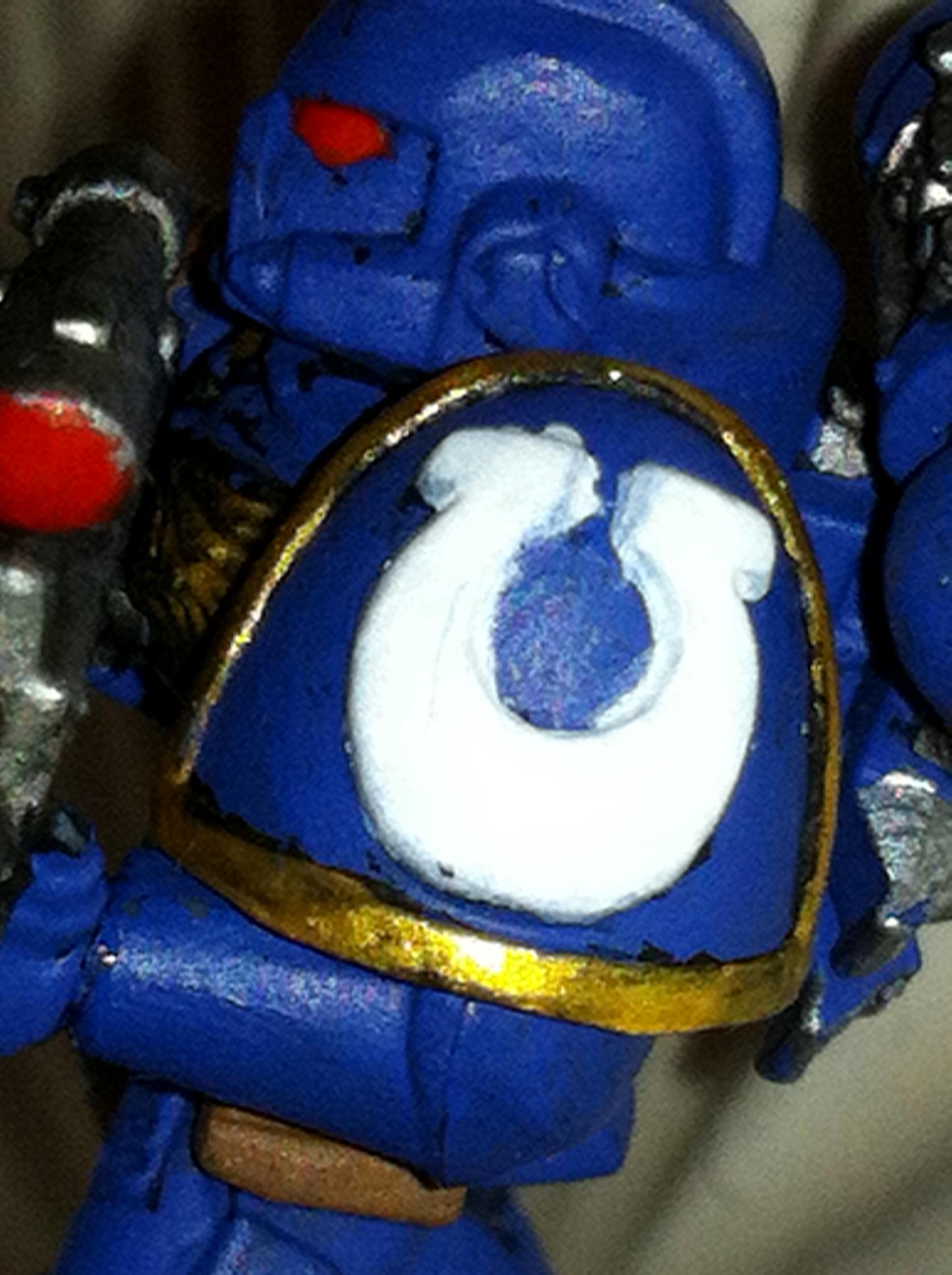 Close Up Of Omega Symbol