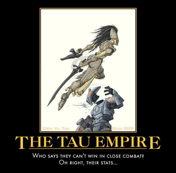 Eldar, Humor, Tau, Tau Abuse