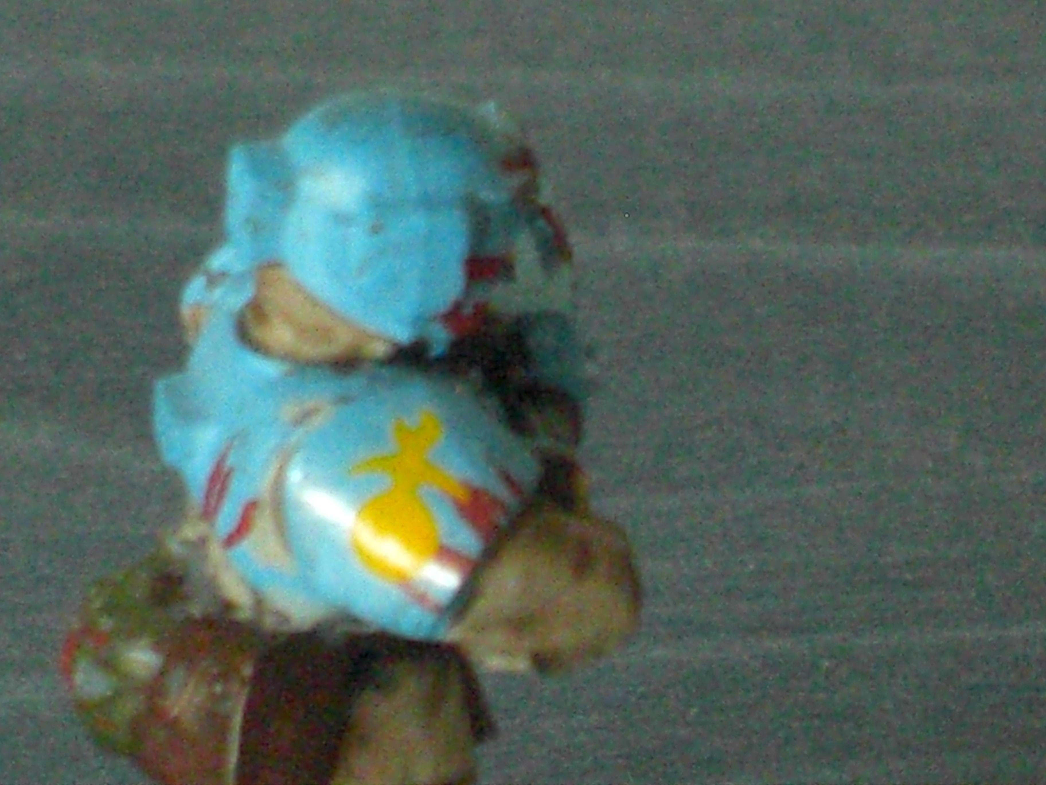 A close up of the transfer (not as shiny irl)