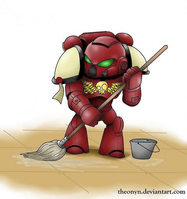 Blood Ravens, Humor, Space Marines