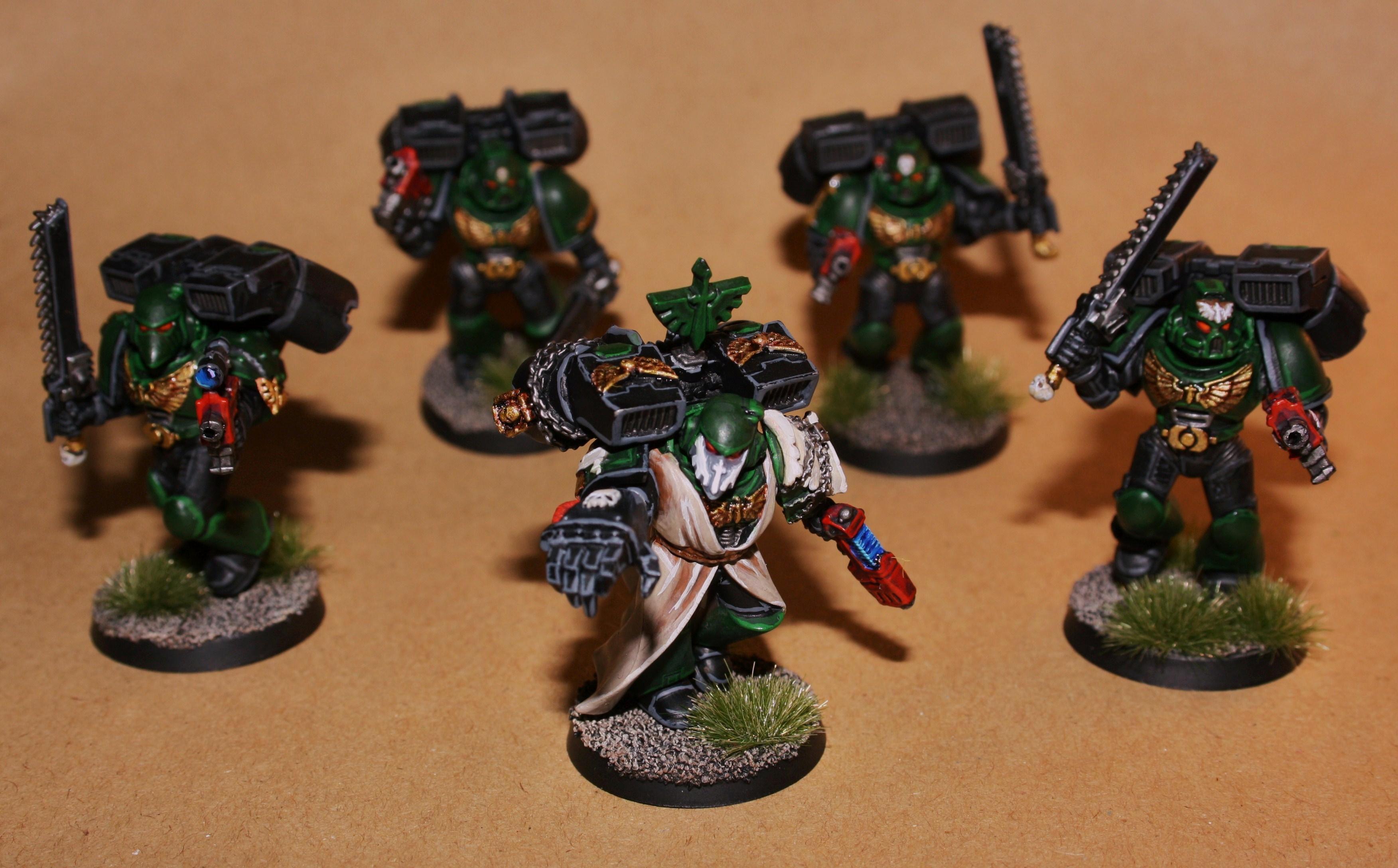 Assault Marines, Dark Angels, Disciples Of Caliban, Space Marines, Warhammer 40,000