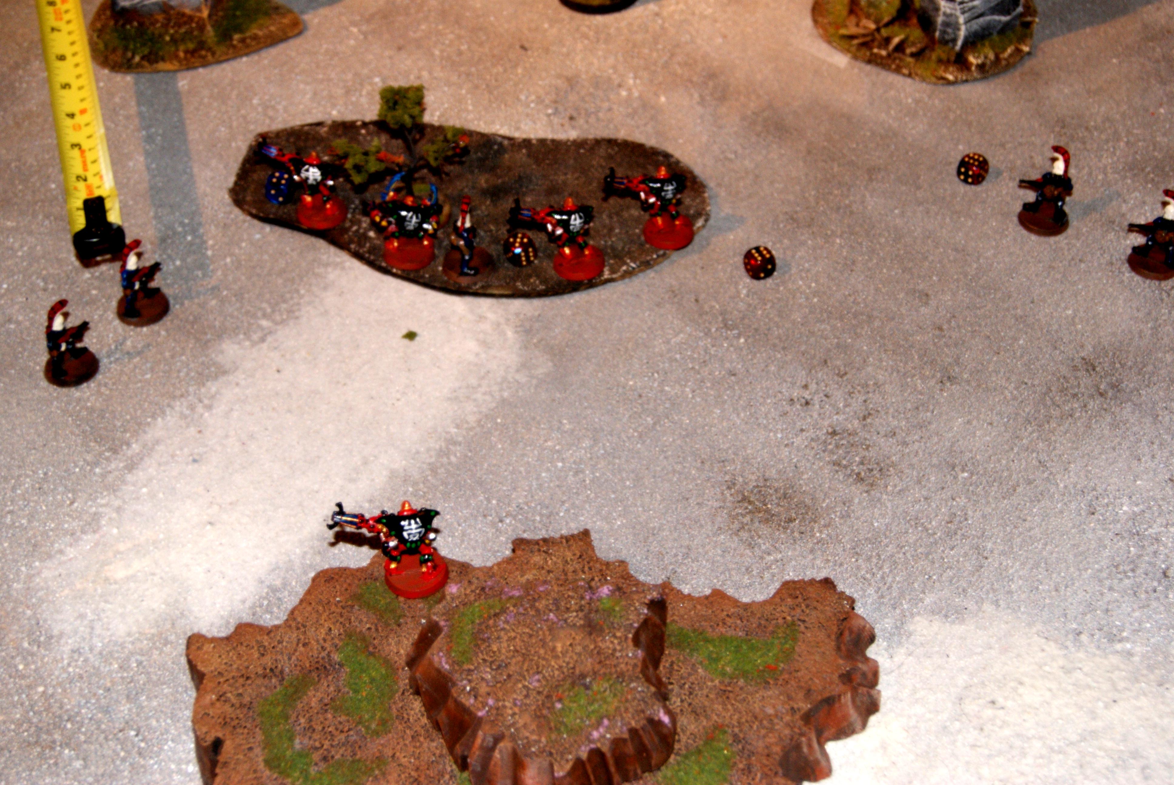 Imperials prepare to fire