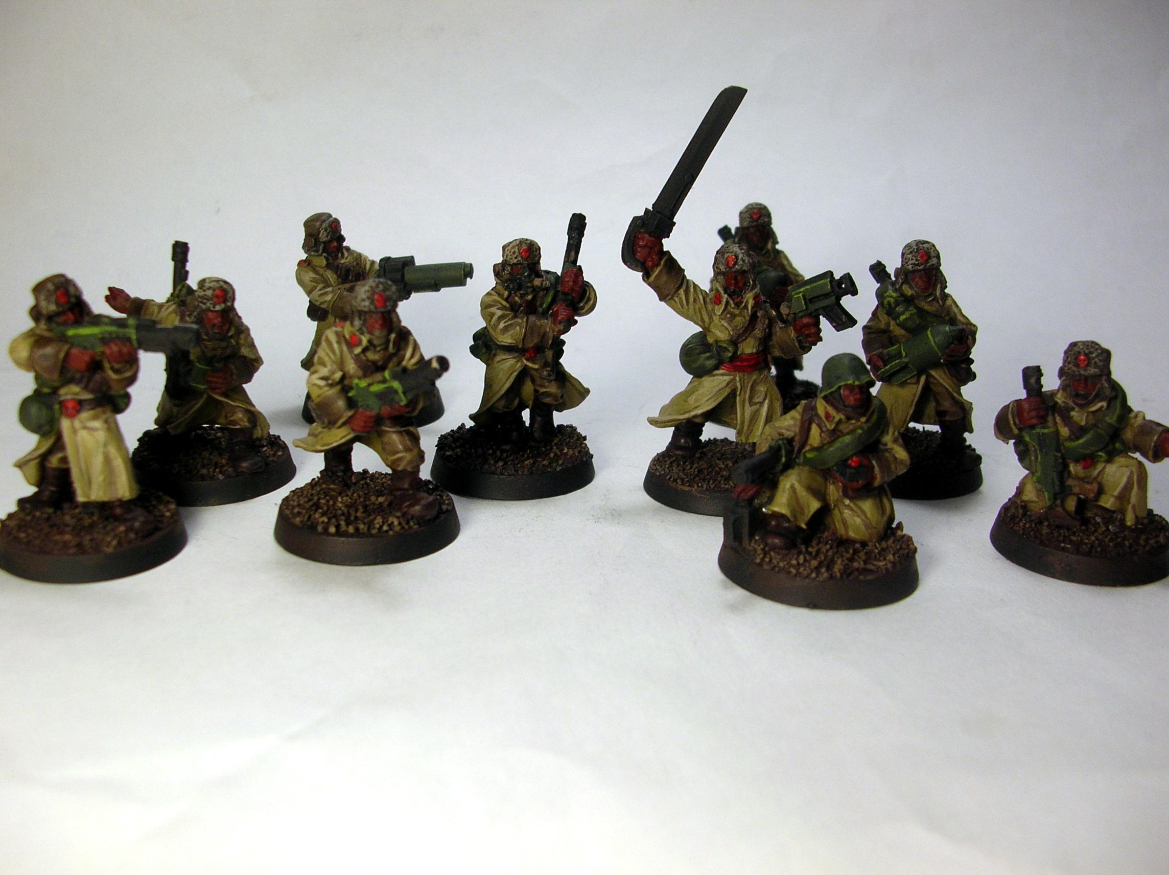 Imperial Guard, Valhallans, Work In Progress