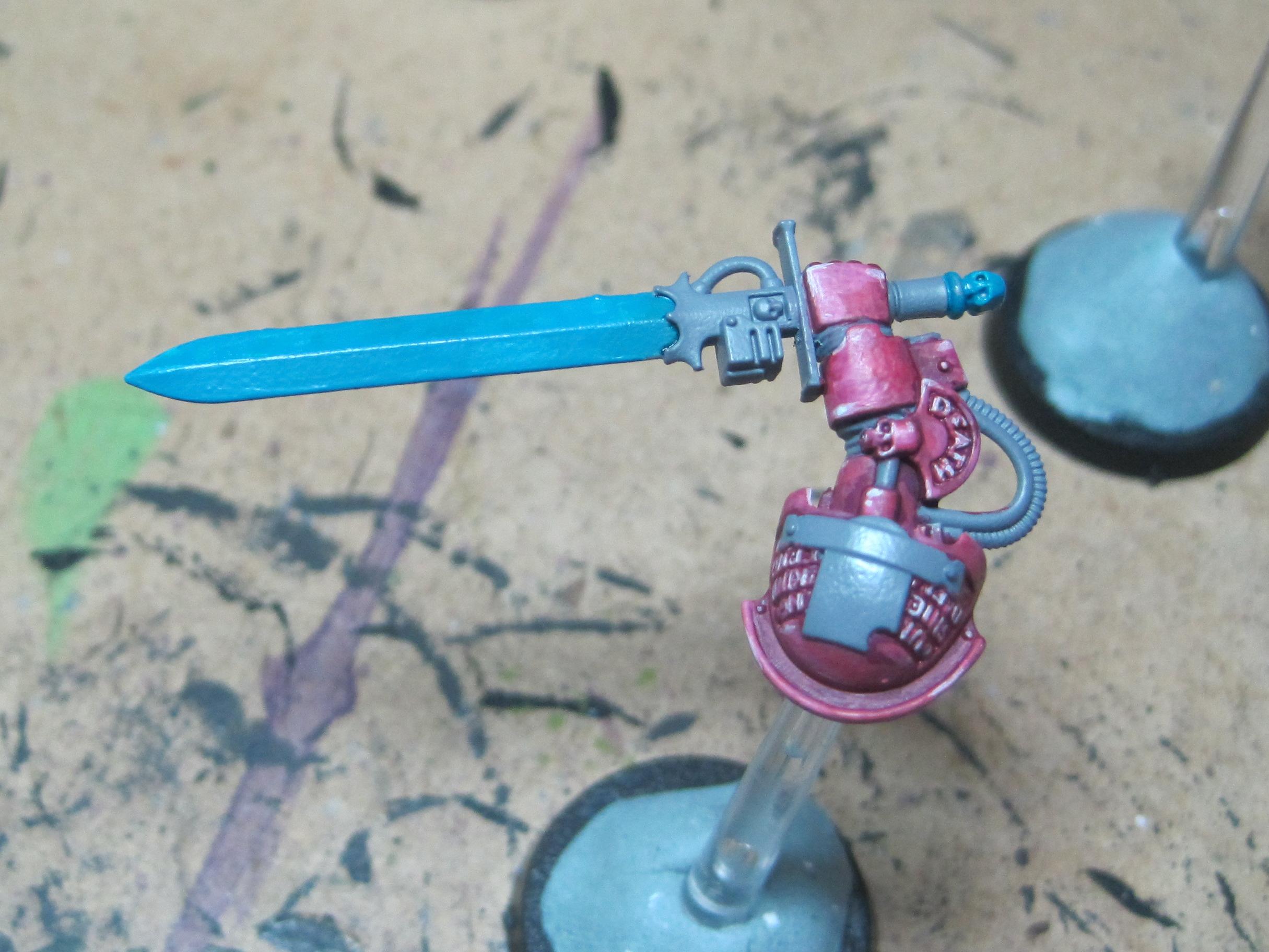 Wensleydale - Step 10 - Sword - RPR Turquoise Ink