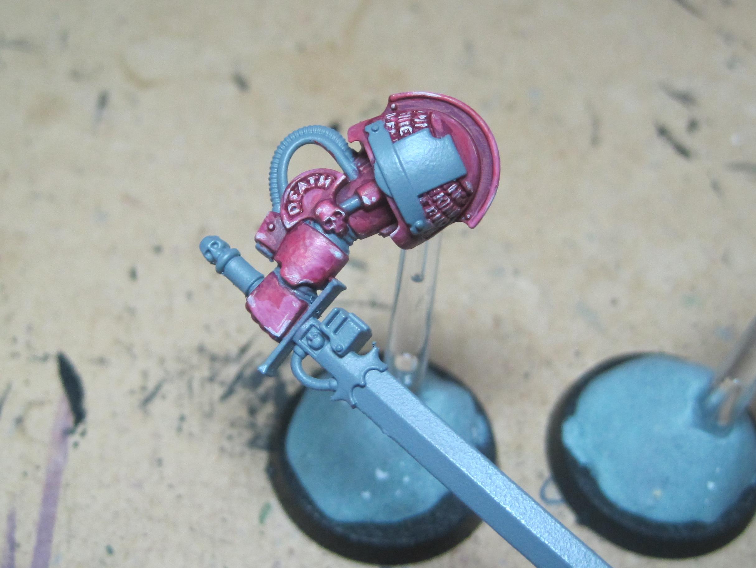 Wensleydale - Step 7 - Left Arm - LB Magenta Wash