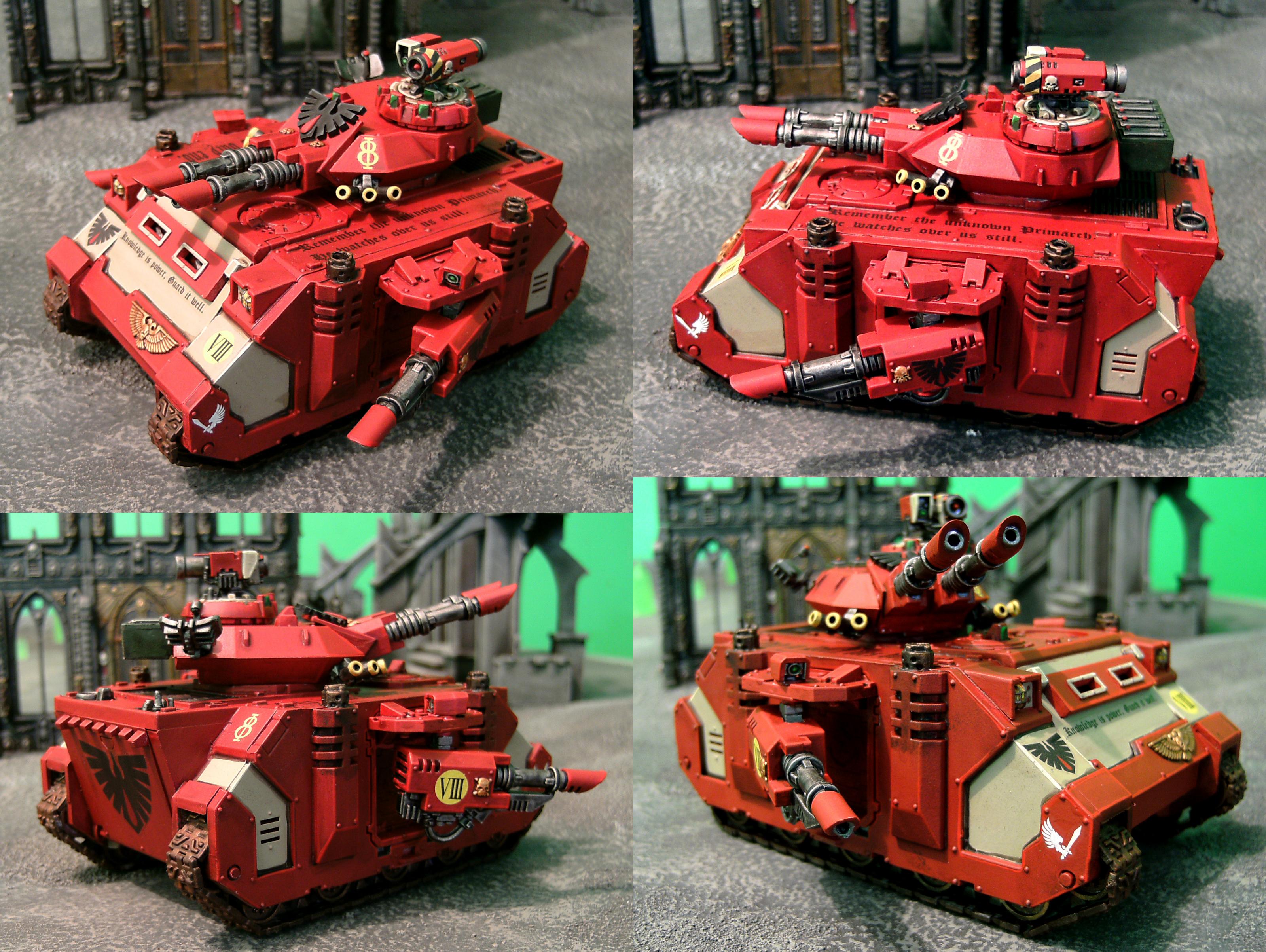 Blood Ravens, Ouze, Predator, Space Marines, Tank, Warhammer 40,000