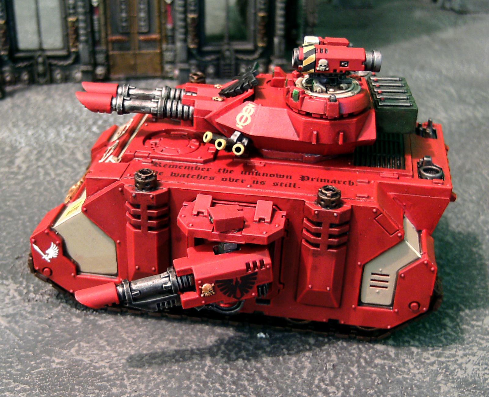 Blood Ravens, Ouze, Predator, Space Marines, Tank, Warhammer 40,000