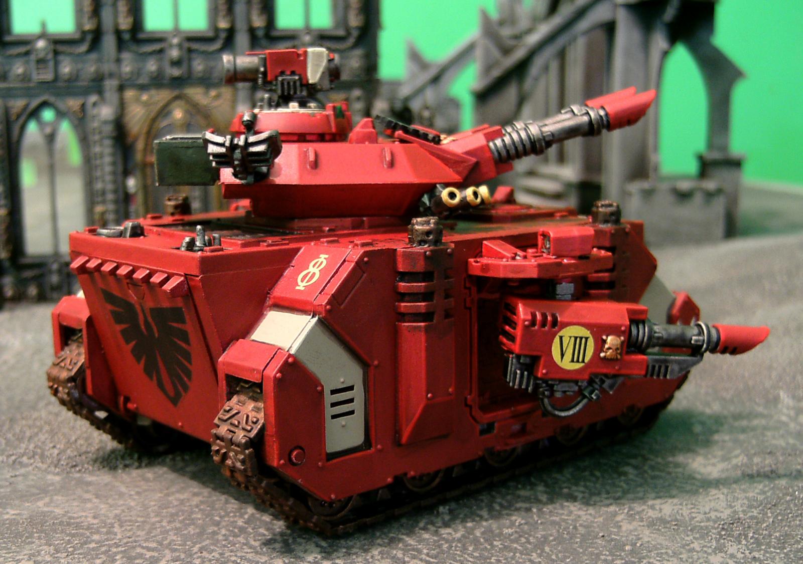 Blood Ravens, Ouze, Predator, Space Marines, Tank, Warhammer 40,000