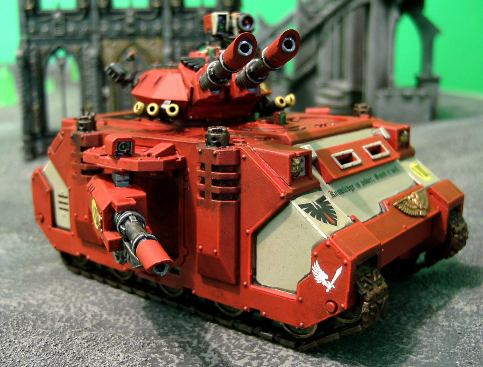 Blood Ravens, Ouze, Predator, Space Marines, Tank, Warhammer 40,000