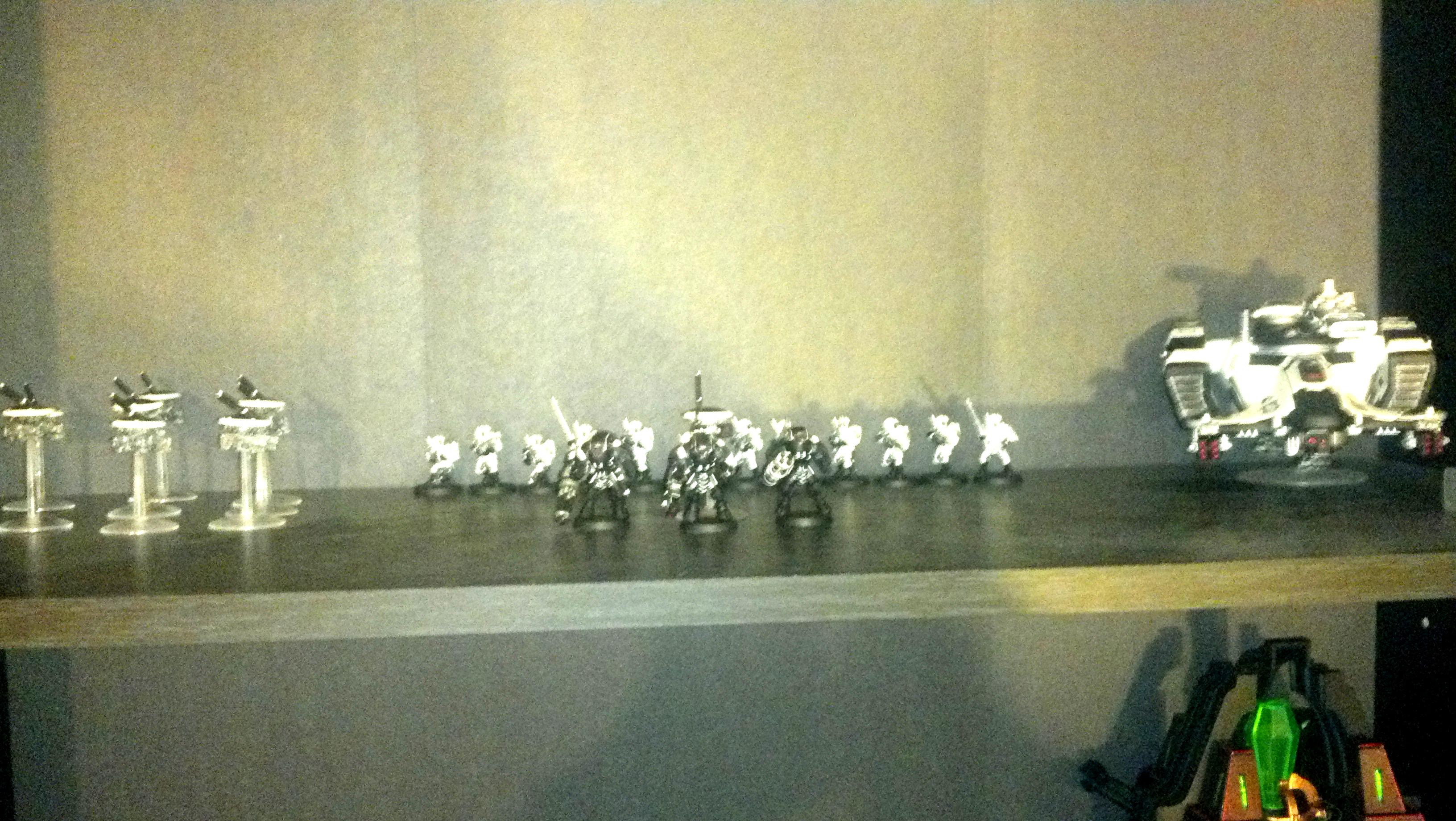 Black, Black And White, Fire Warriors, Hammerhead, Kroot, Monochrome, Stealth Suit, Tank, Tau, White, Xv15, Xv22, XV8, Xv88