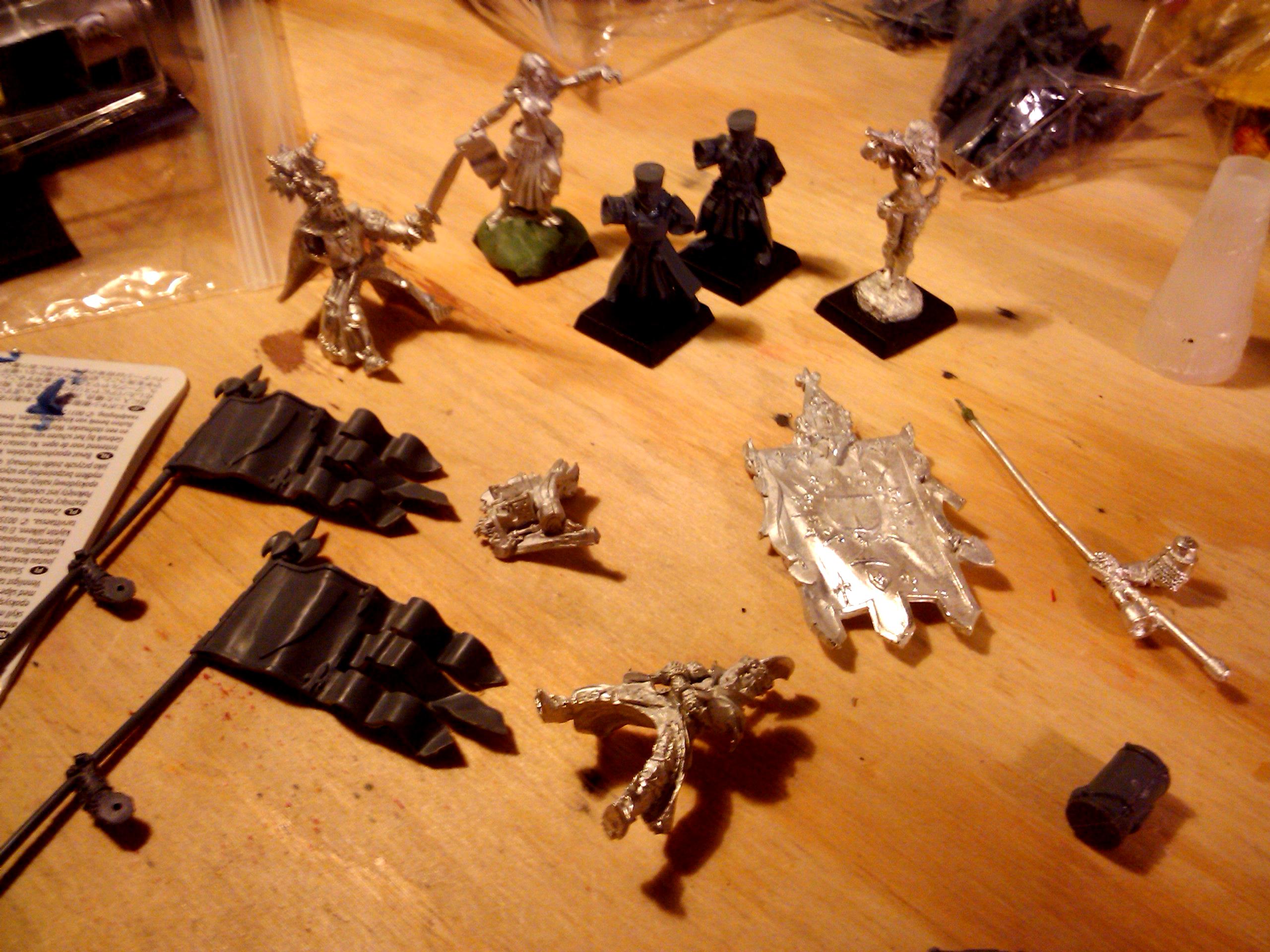 Archers, Bretonnians, Build, Grail, Hobby, Knights, Men At Arms, Painting, Peasant, Pegasus, Warhammer Fantasy, Wf