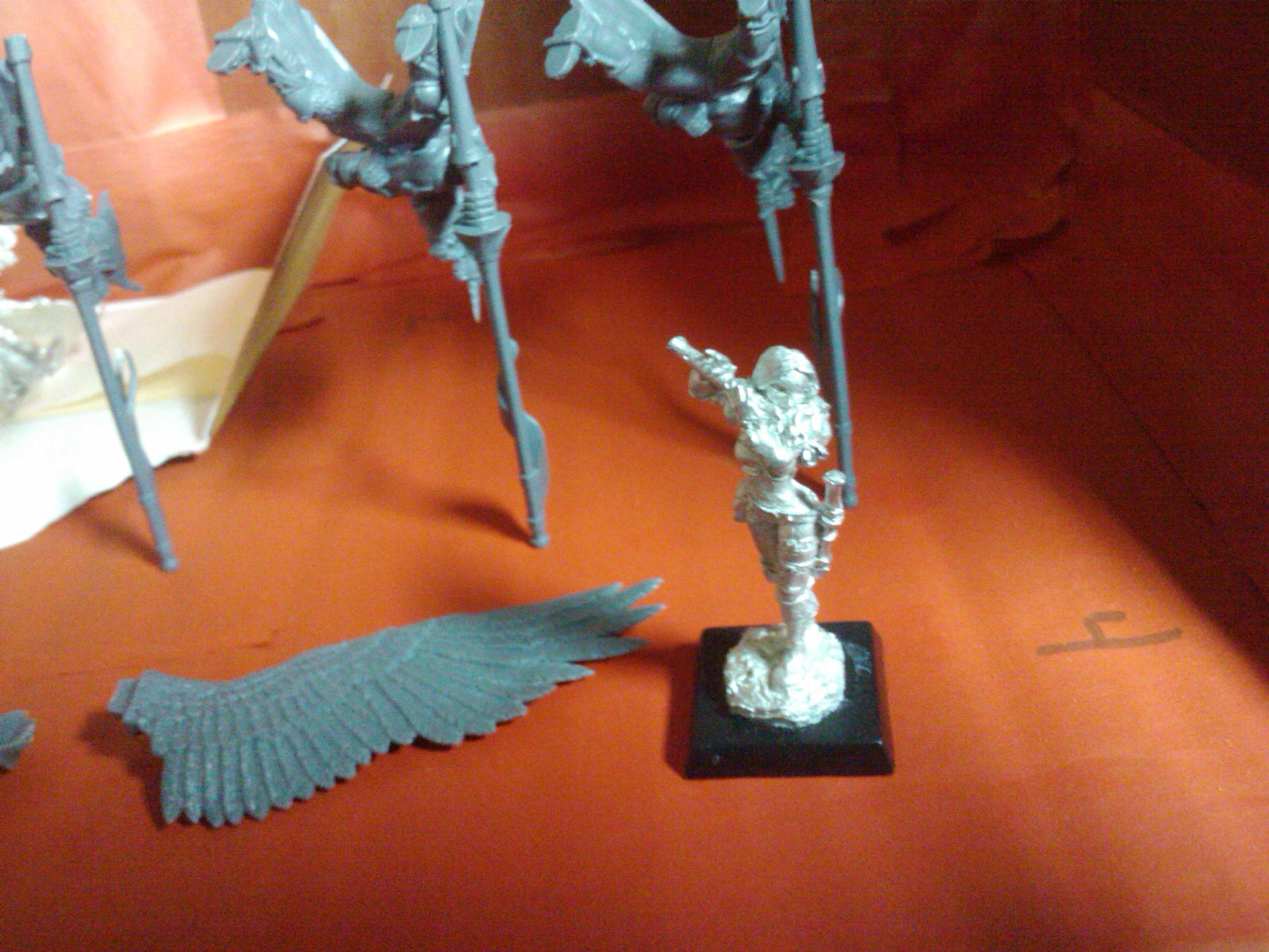 Archers, Bretonnians, Build, Grail, Hobby, Knights, Men At Arms, Painting, Peasant, Pegasus, Warhammer Fantasy, Wf