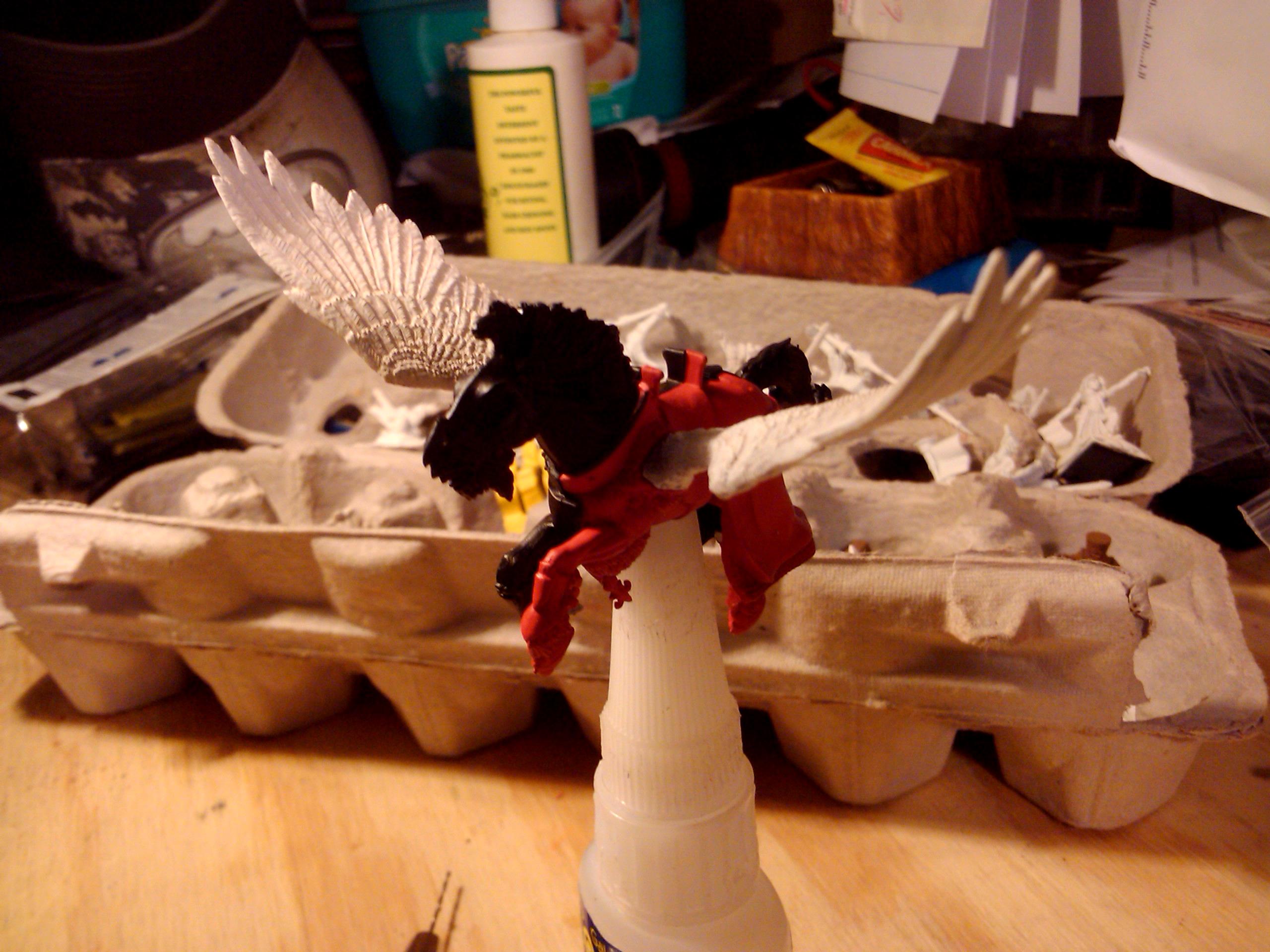Archers, Bretonnians, Build, Grail, Hobby, Knights, Men At Arms, Painting, Peasant, Pegasus, Warhammer Fantasy, Wf
