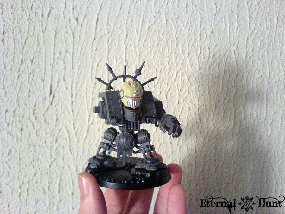 Chaos, Chaos Space Marines, Conversion, Dreadnought, Work In Progress, World Eaters