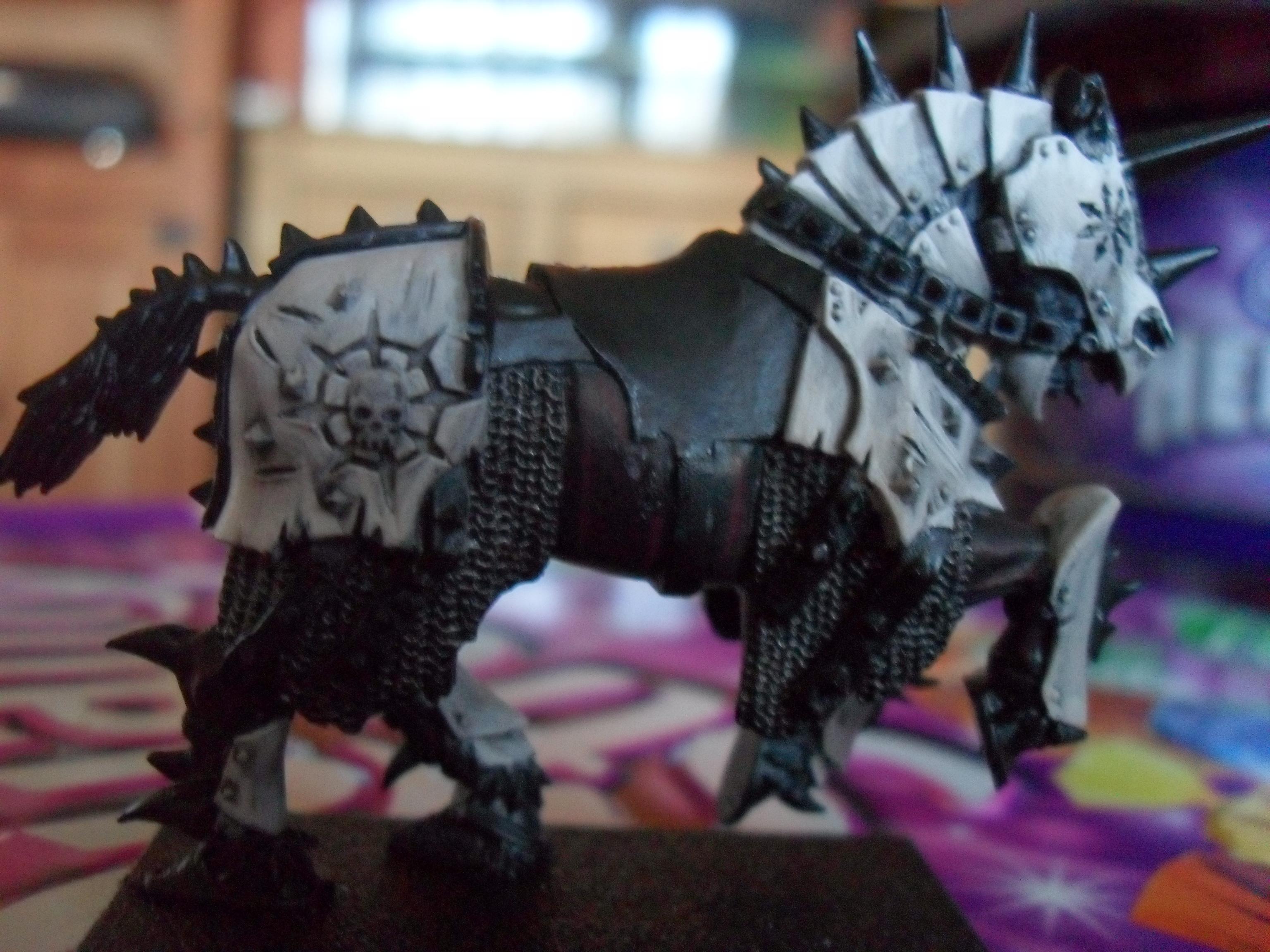 Knight horse WiP 9