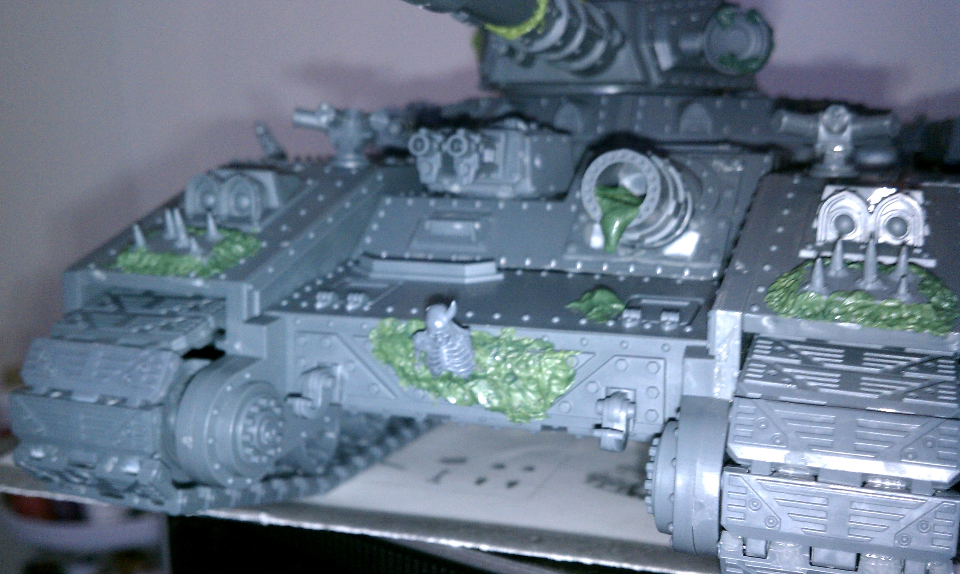 Nurglified Baneblade Front