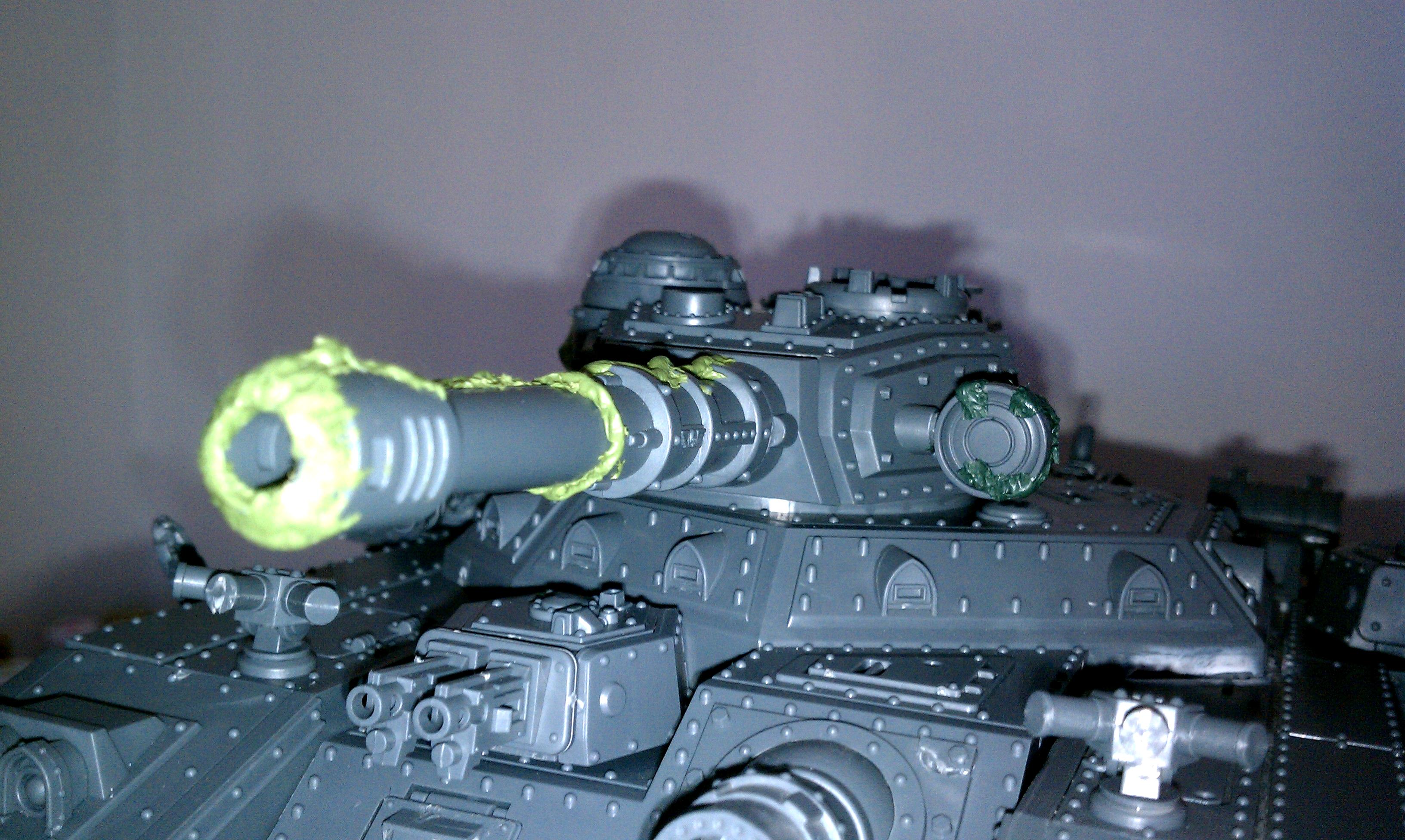 Nurglified Baneblade Front