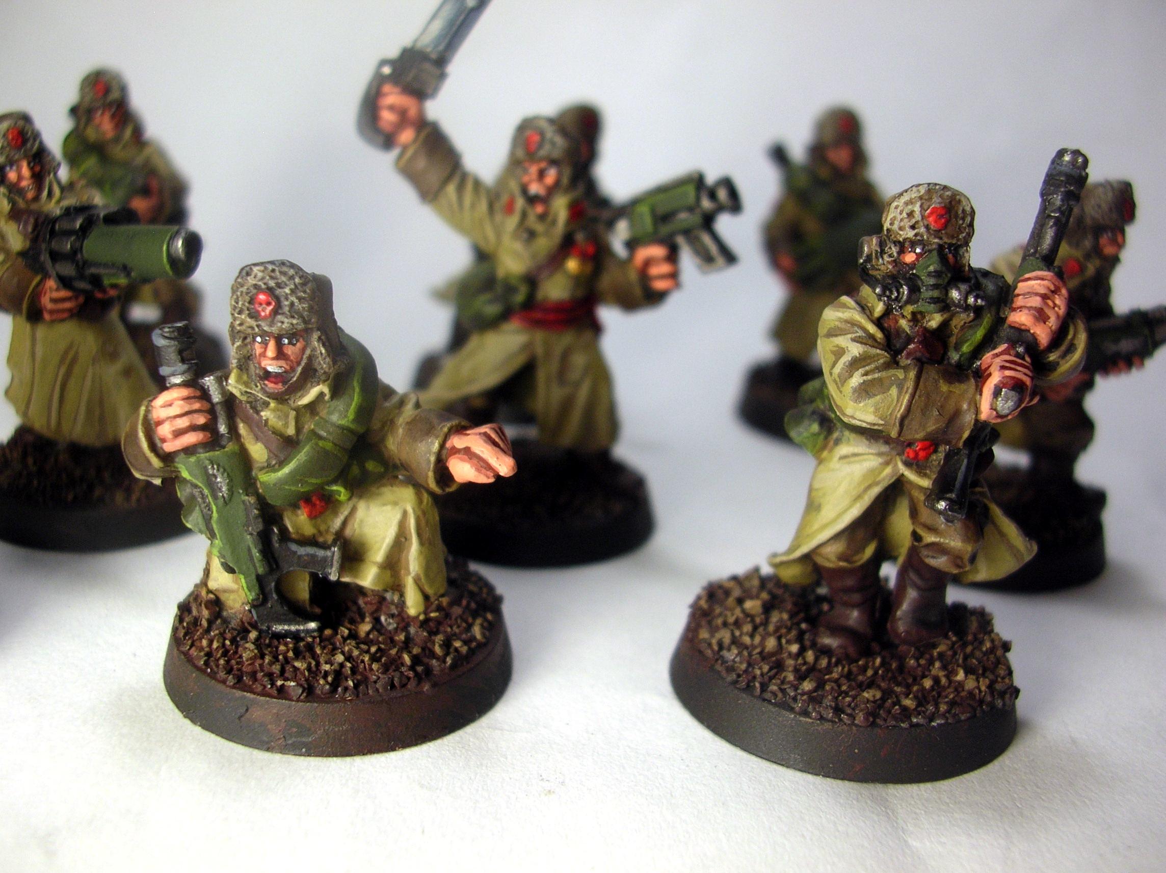 Imperial Guard, Russians, Valhallans, Warhammer 40,000