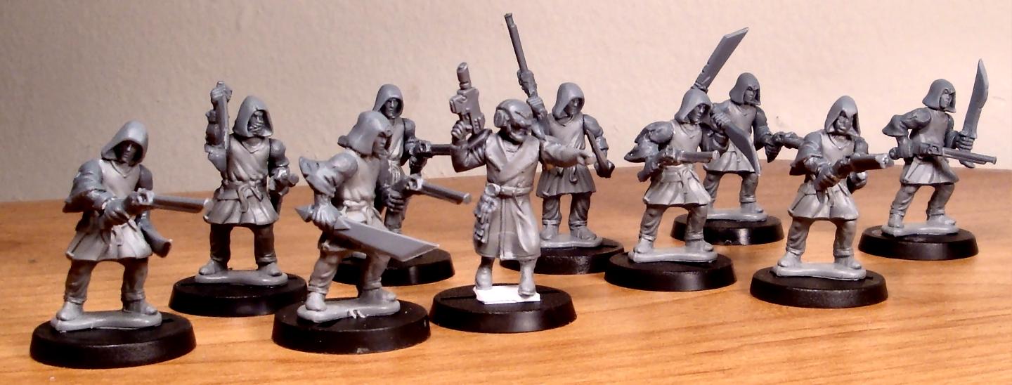 Conversion, Imperial Guard, Pbs, Psyker Battle Squad, Wargames Factory, Warhammer 40,000