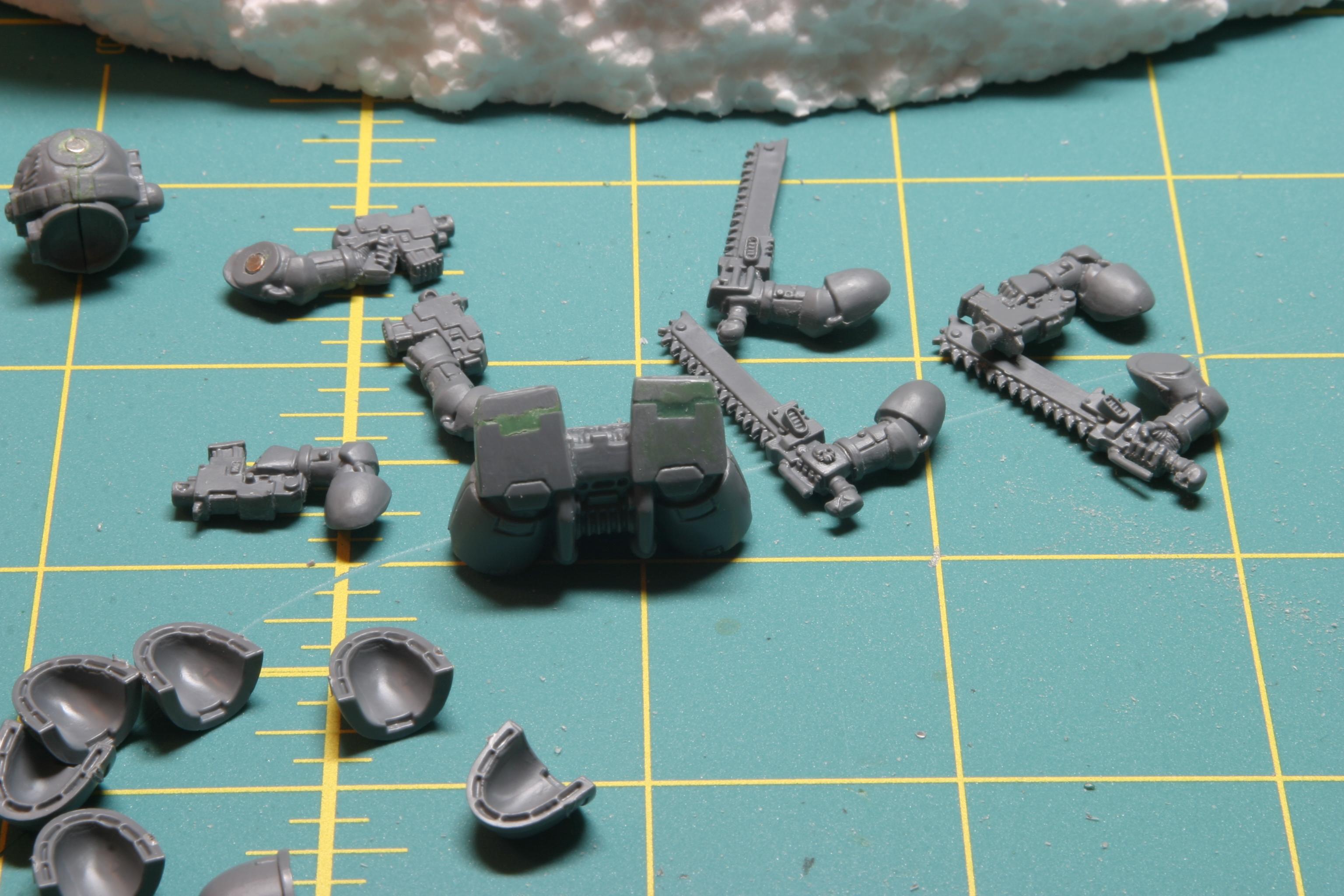 Assault Marines, Work In Progress