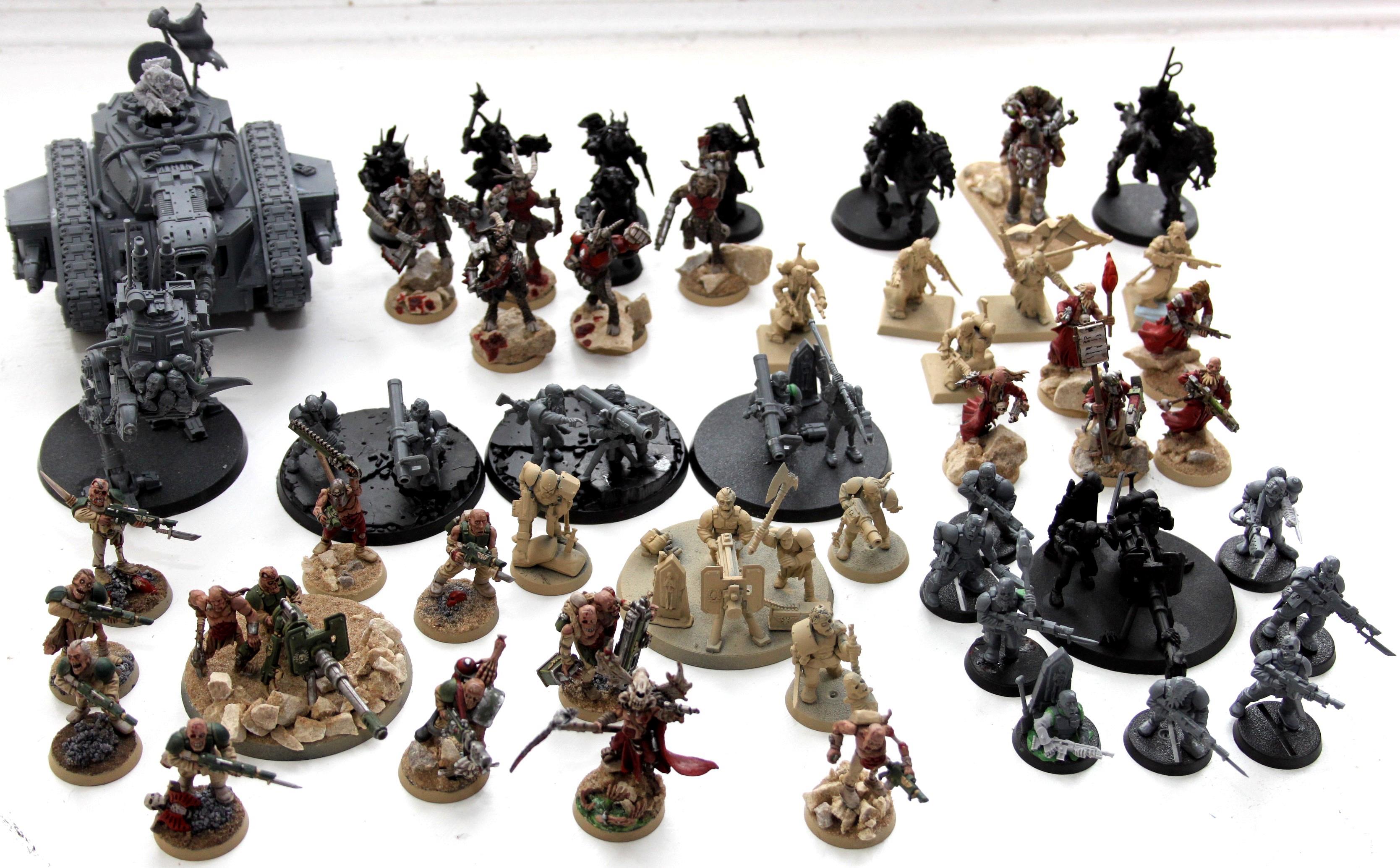 Chaos Cultist, Renegade Guard, Traitor, Work In Progress, Zombie