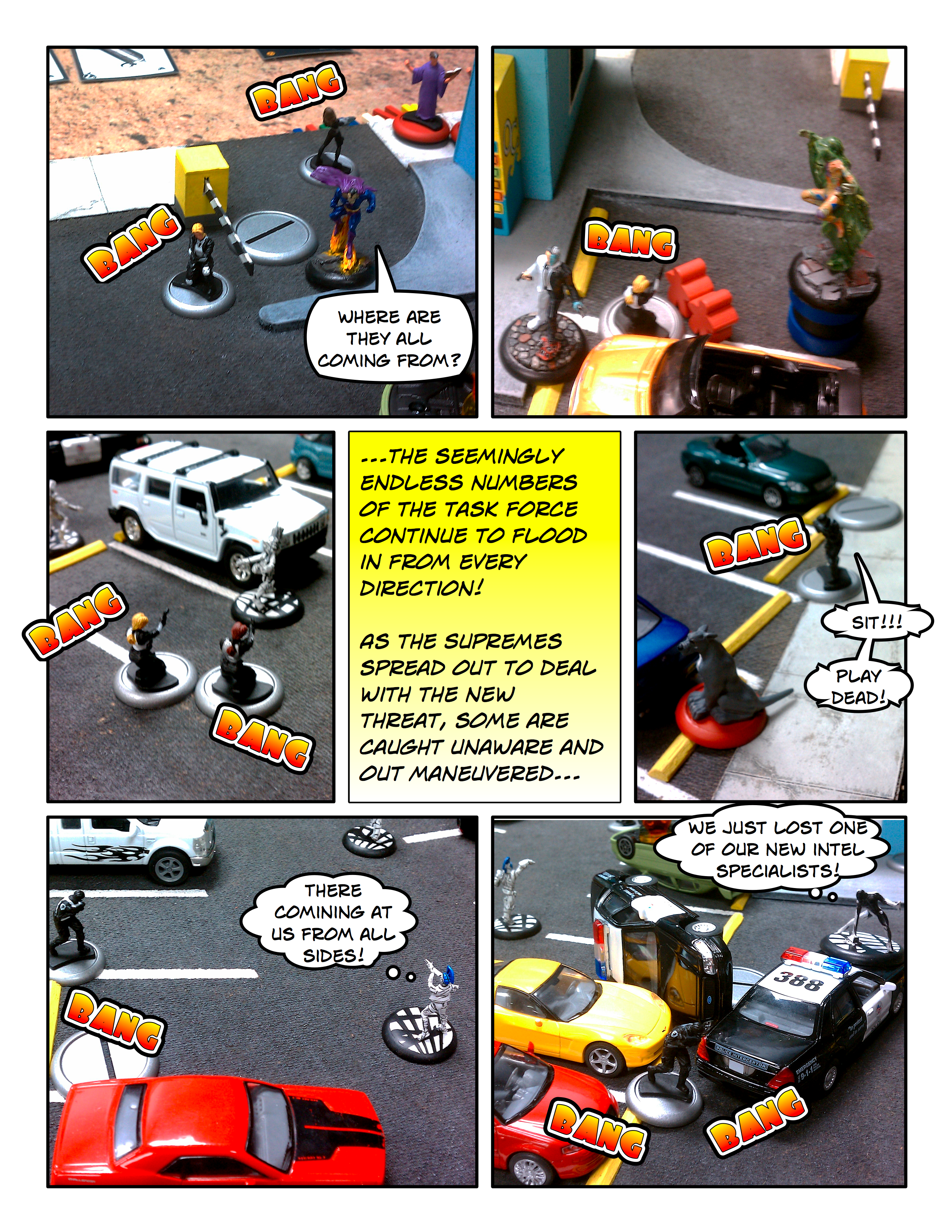 Battle Report, Comic, Pulp City