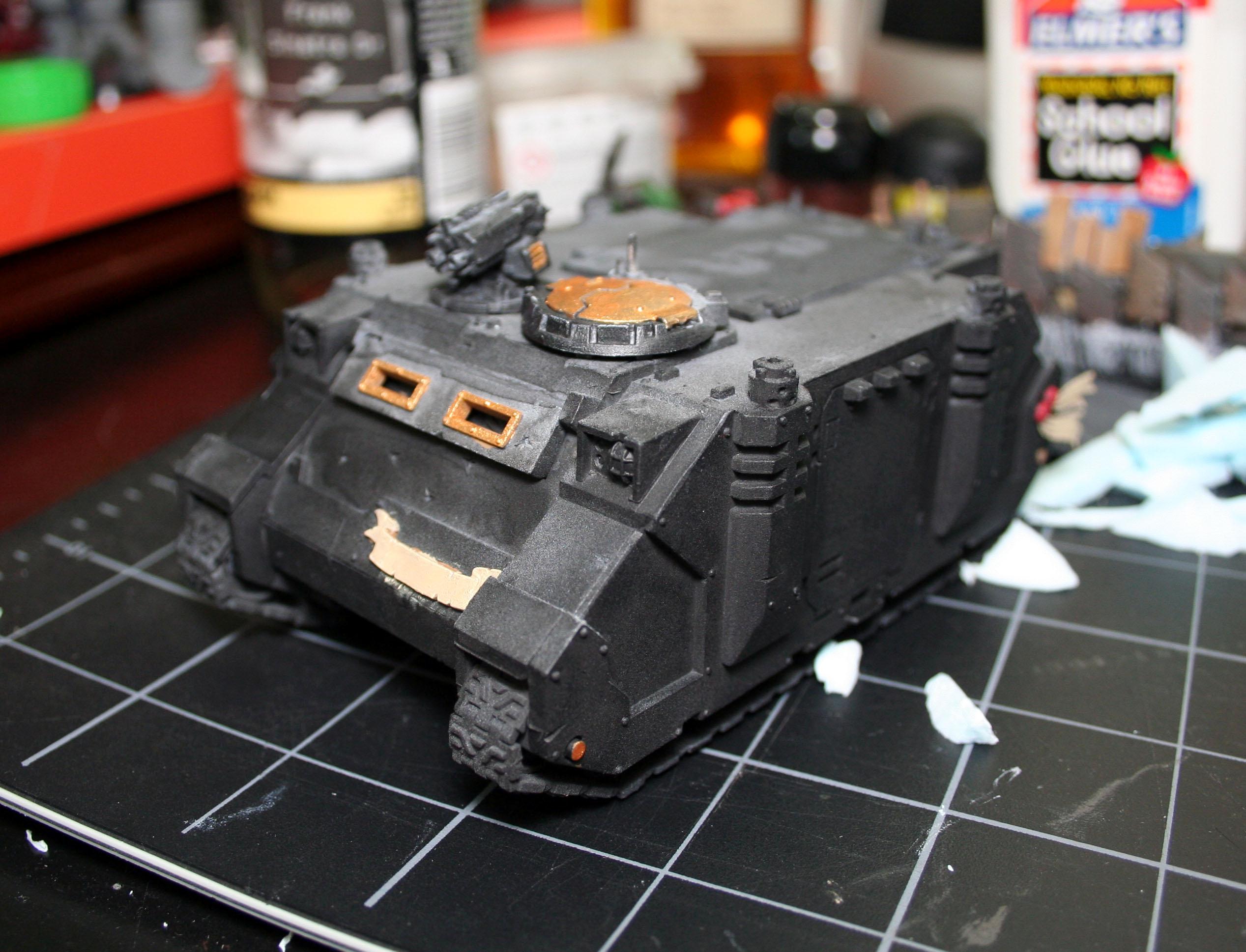 Apc, Odfak, Omega Doomfist Angel Knights, Rhino, Space Marines, Tank, Transport
