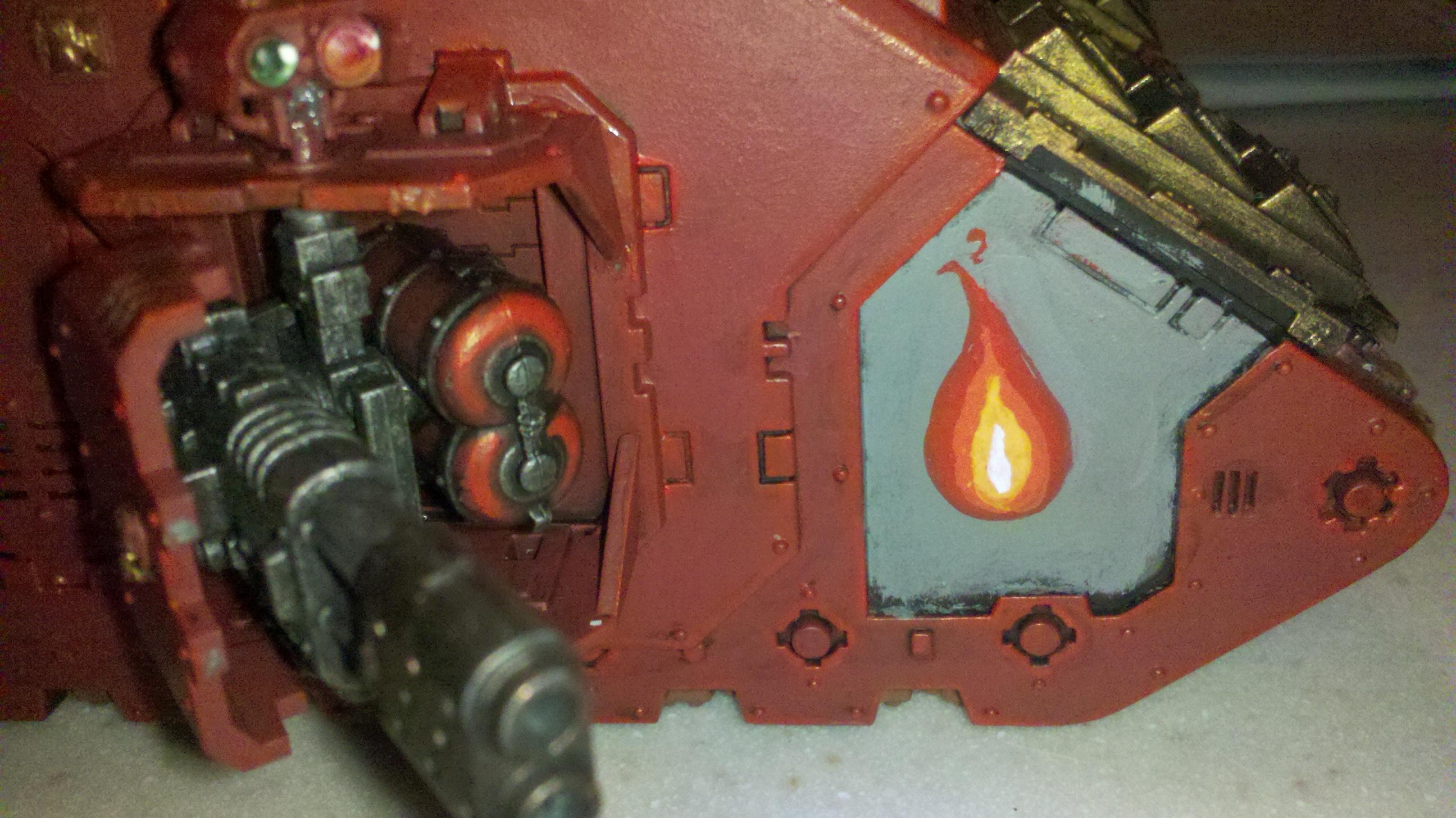 Land Raider, Redeemer, Space Marines