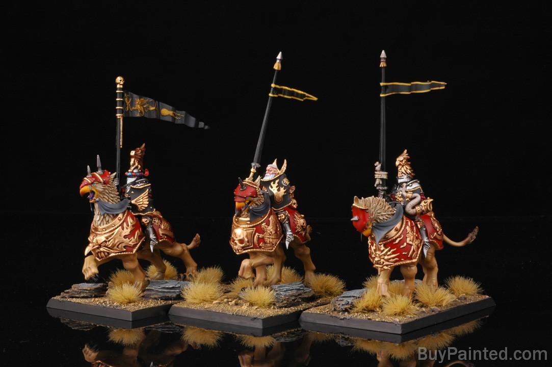 Buypainted, Demigryph, Empire, Knights, Warhammer Fantasy