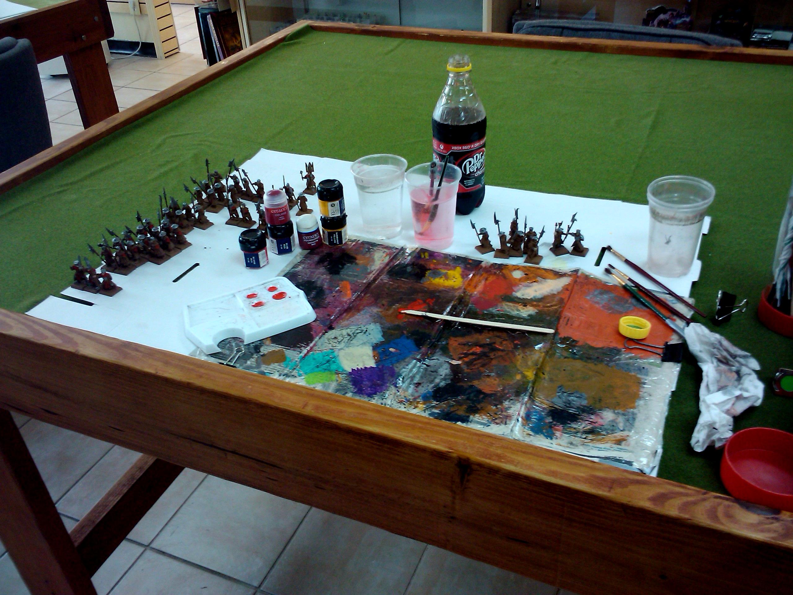 Archers, Bretonnians, Build, Grail, Hobby, Knights, Men At Arms, Painting, Peasant, Pegasus, Warhammer Fantasy, Wf