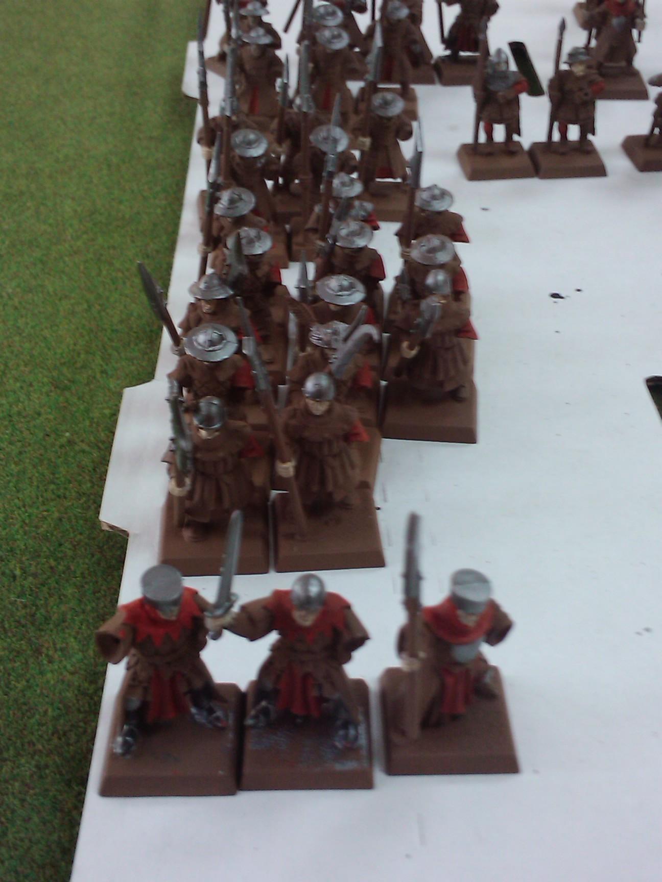 Archers, Bretonnians, Build, Grail, Hobby, Knights, Men At Arms, Painting, Peasant, Pegasus, Warhammer Fantasy, Wf