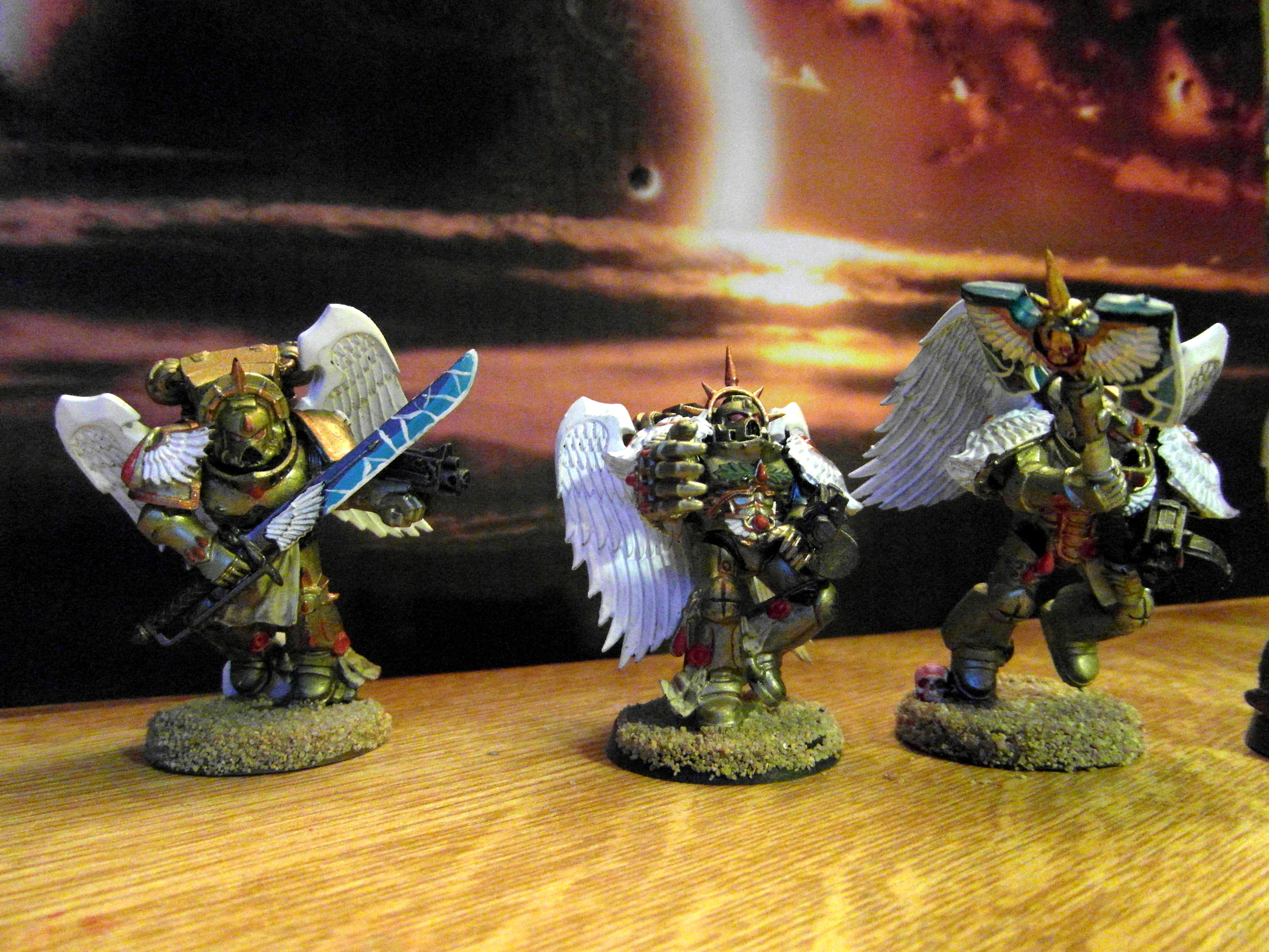 Space Marines, sanguinary guard and dante