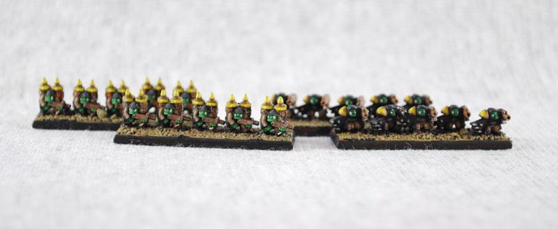 Epic, Orks, Epic Ork nobs and stormboys