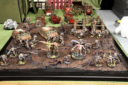 Army, Chaos, Chaos Space Marines, Diorama, Nurgle - Gallery - DakkaDakka